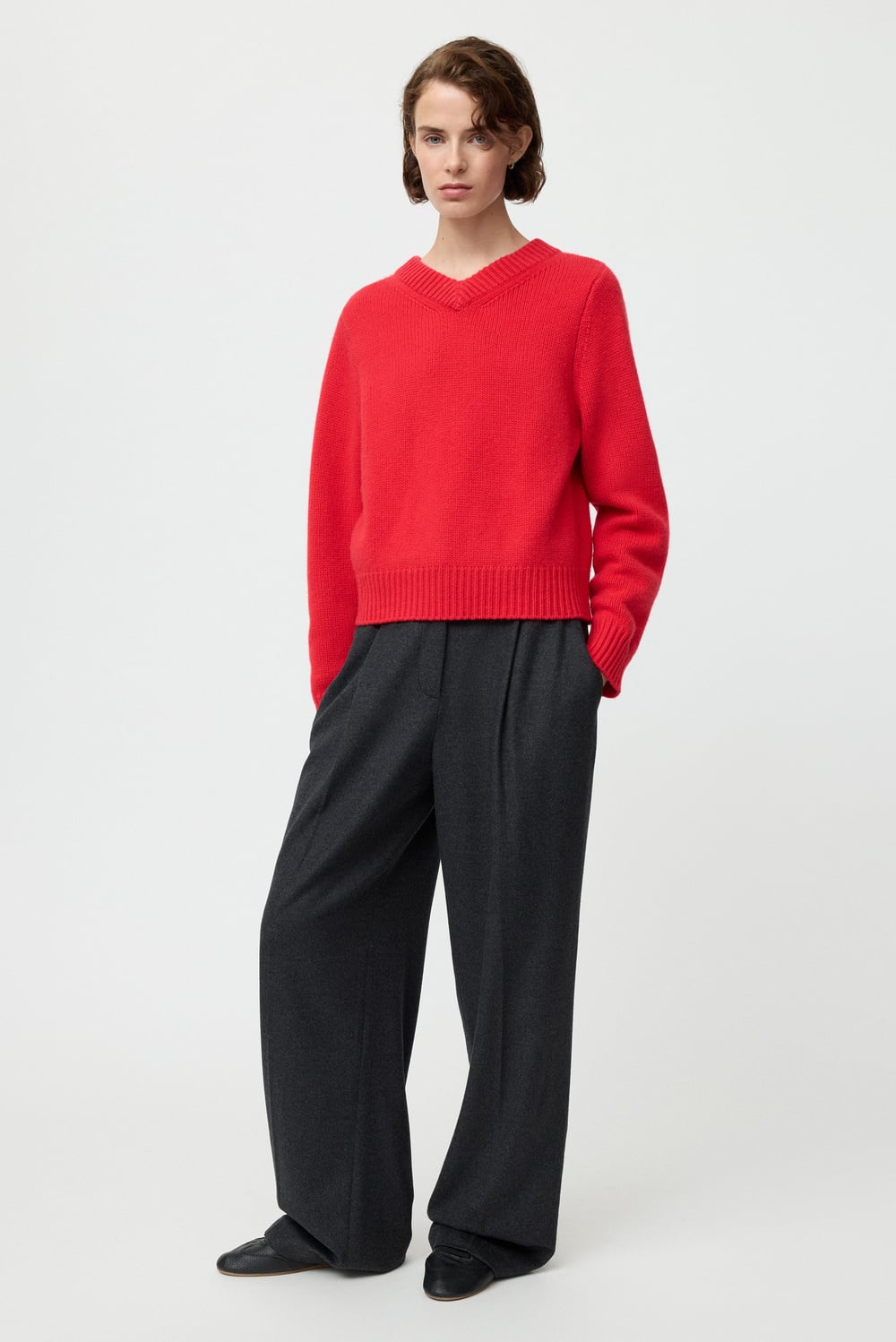 Chunky V-Neck