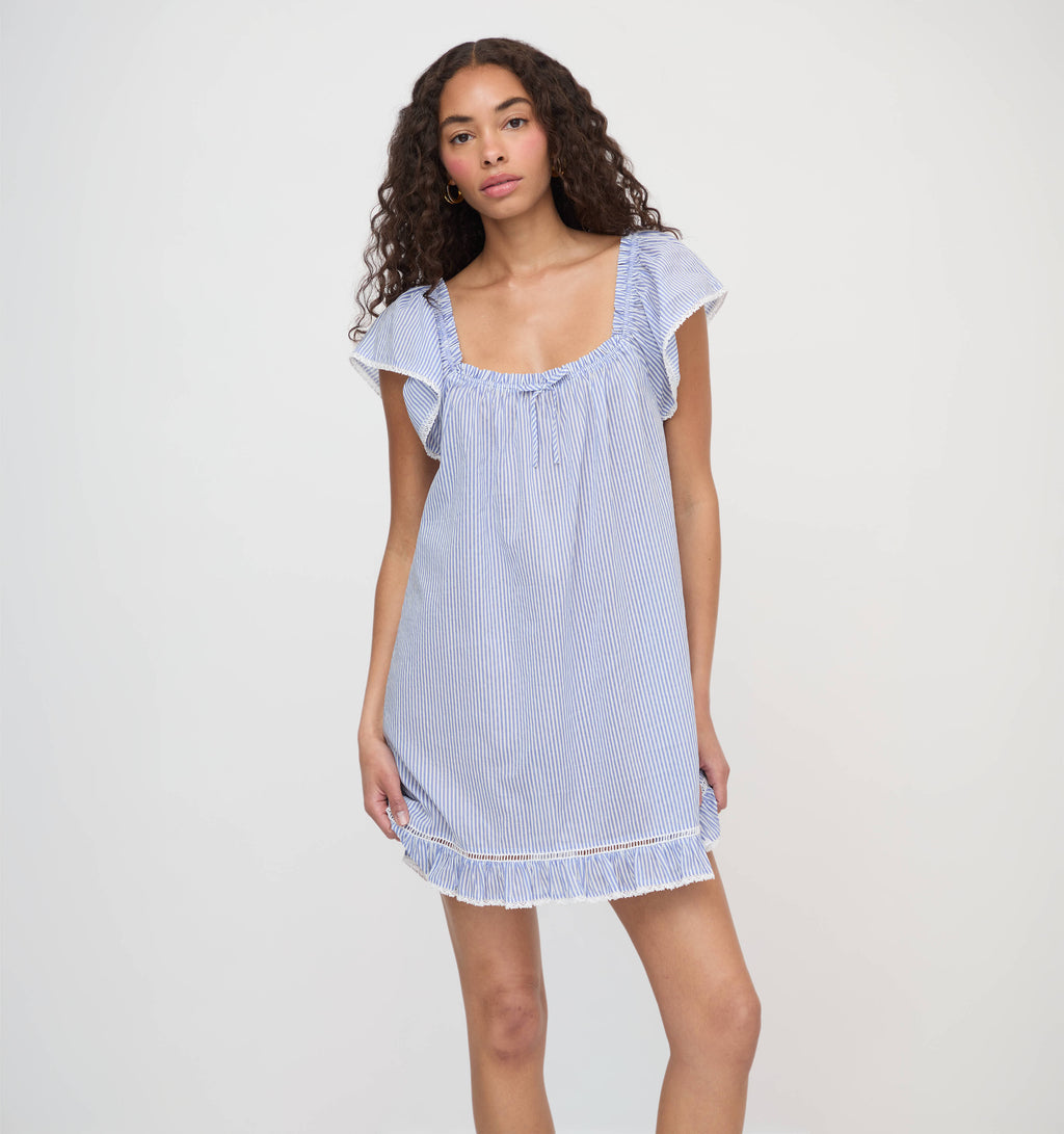 Blue/white Stripe / Xxxs