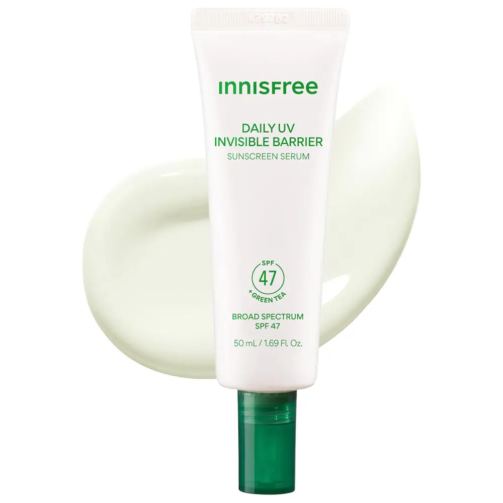 Innisfree, Invisible Barrier Sunscreen Serum SPF 47
