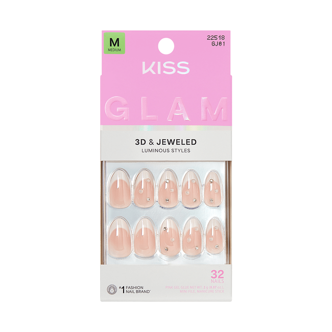 Glam Jeweled Press on Nails - Serendipity Awaits