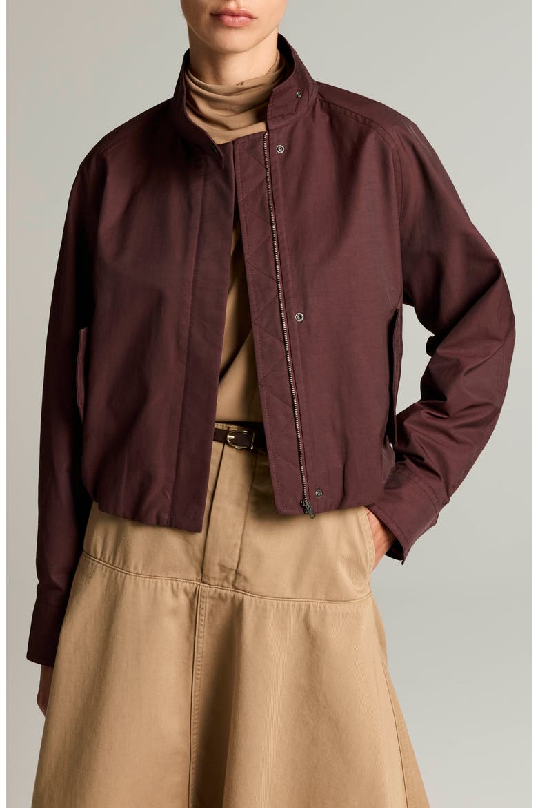 Funnel Neck Jacket
