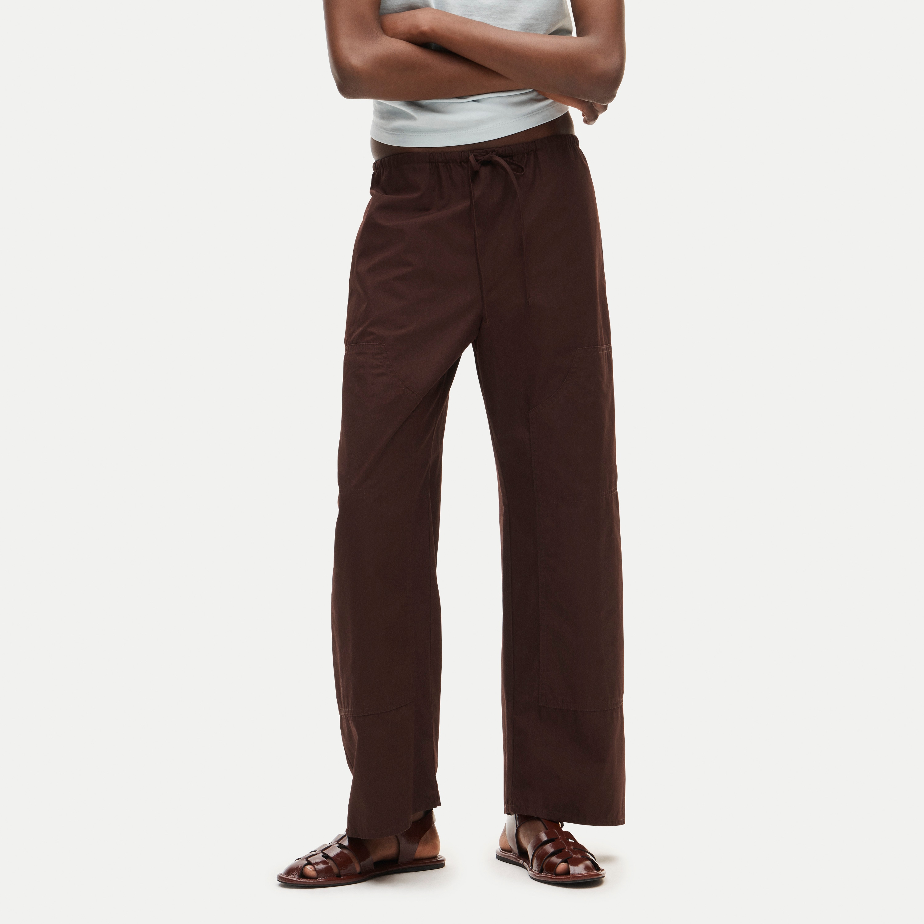 Luna Pant in Cotton Poplin
