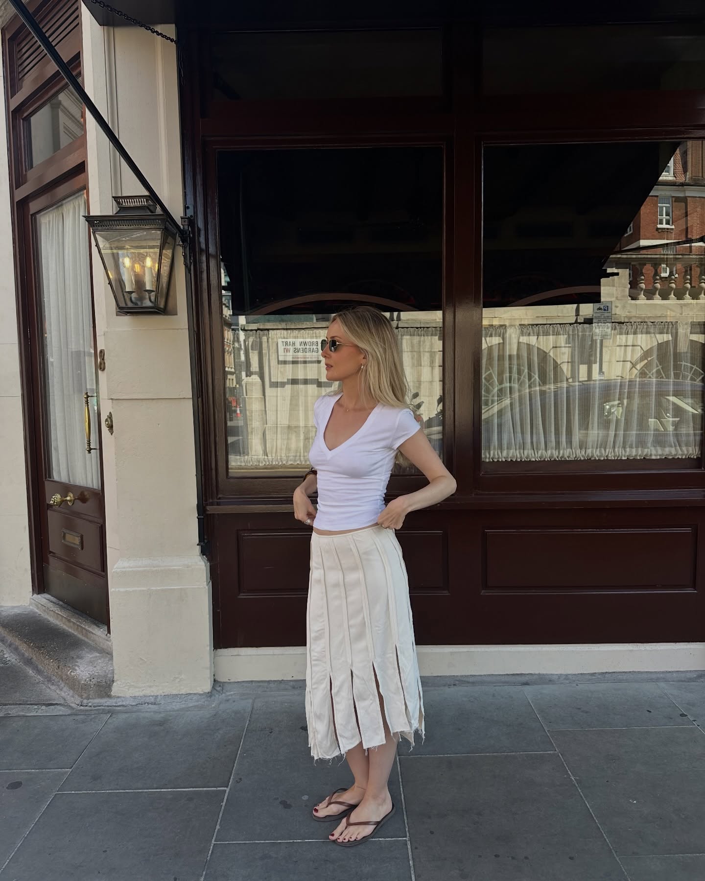 An image of a woman wearing best statement fall skirt 2026