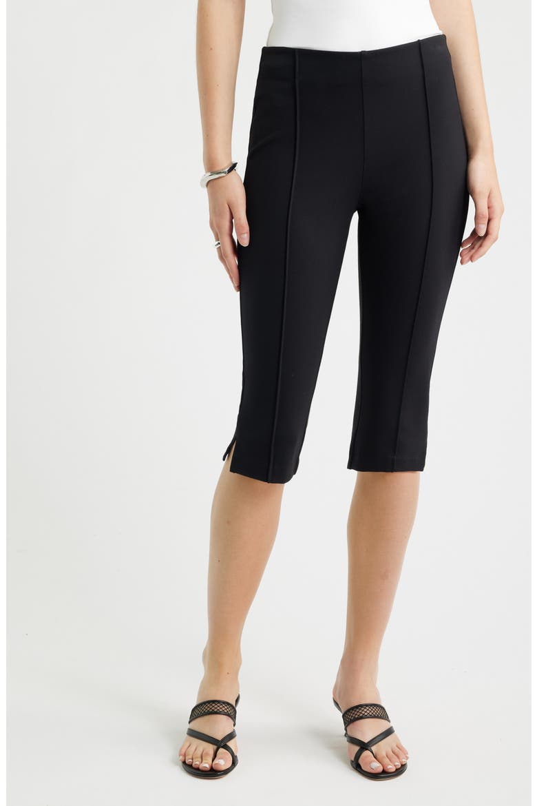 Ponte Knit Capri Pants