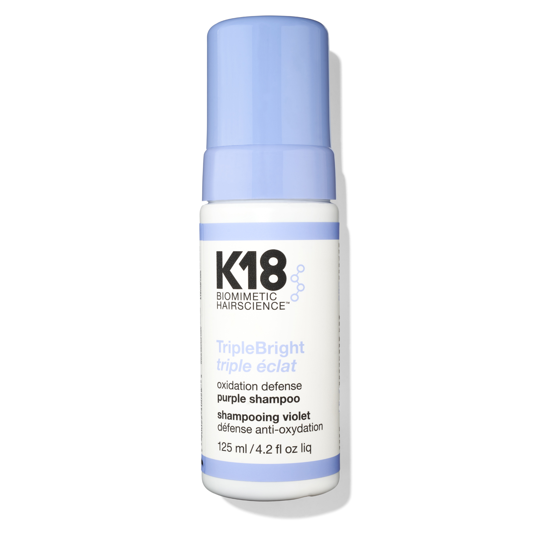K18 Hair Triplebright Oxidation Defense Purple Shampoo
