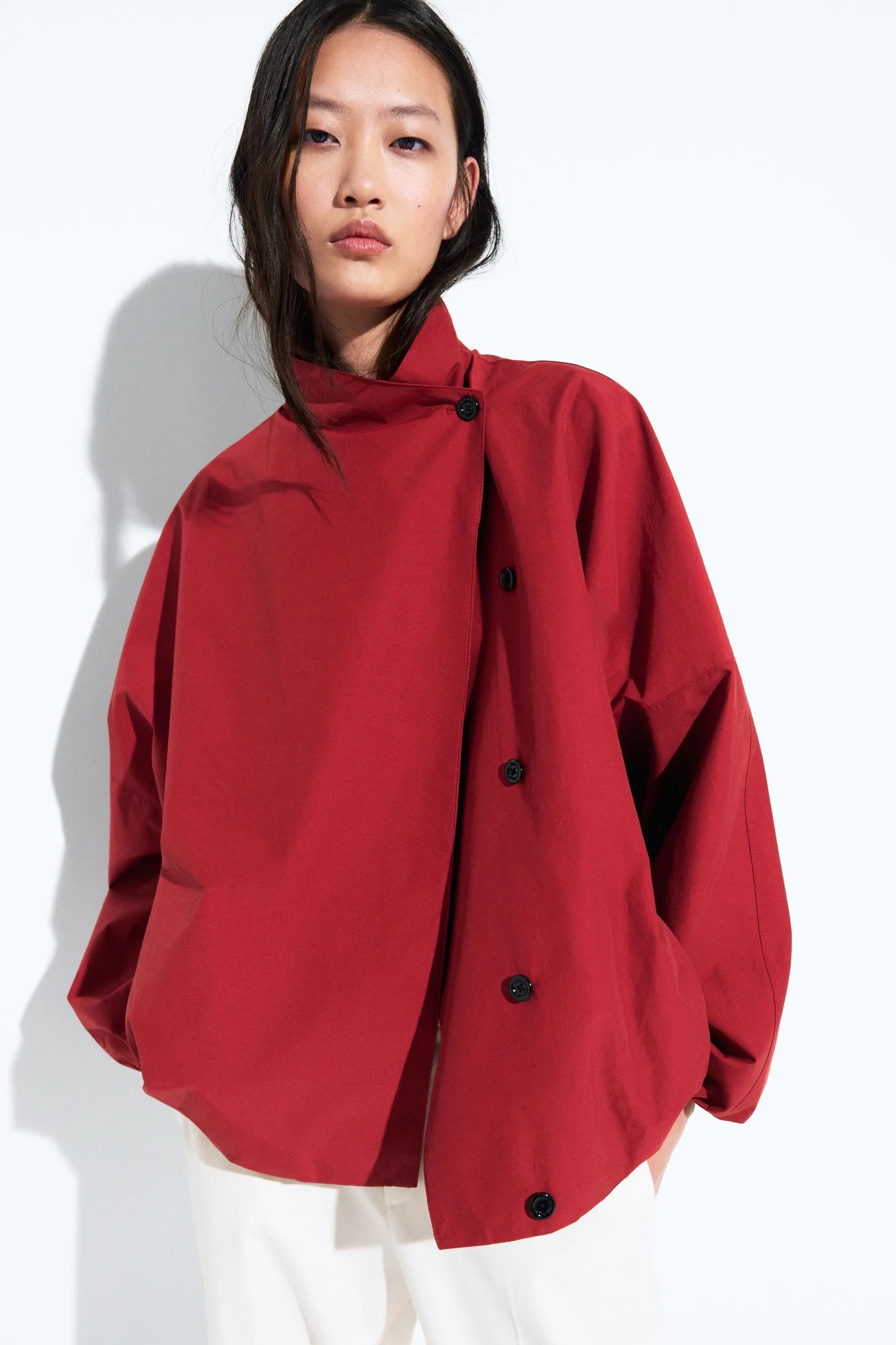 Massimo Dutti, Technical Bomber Jacket With Side Button
