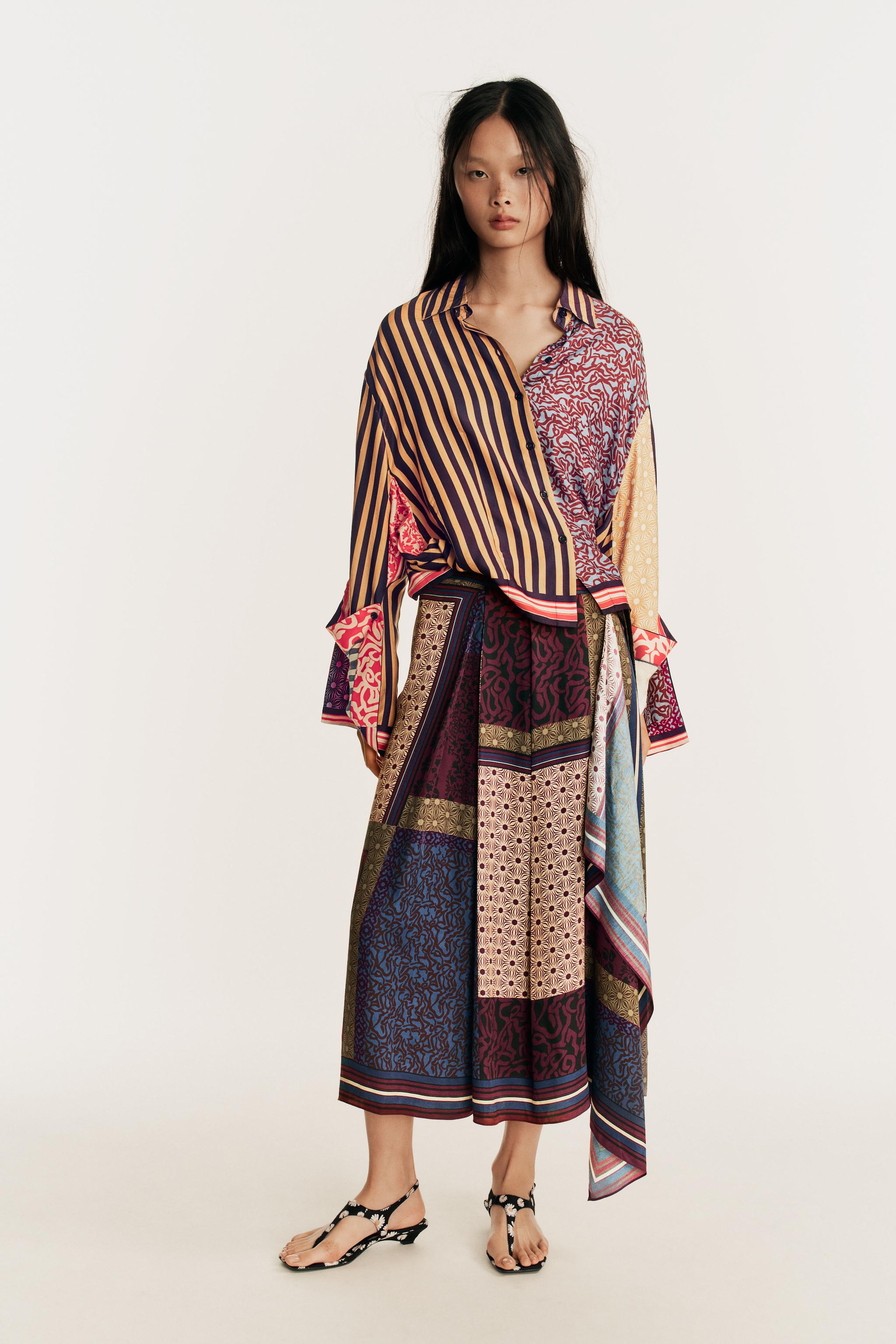 Limited Edition Printed Pareo Skirt - Printed - Xs