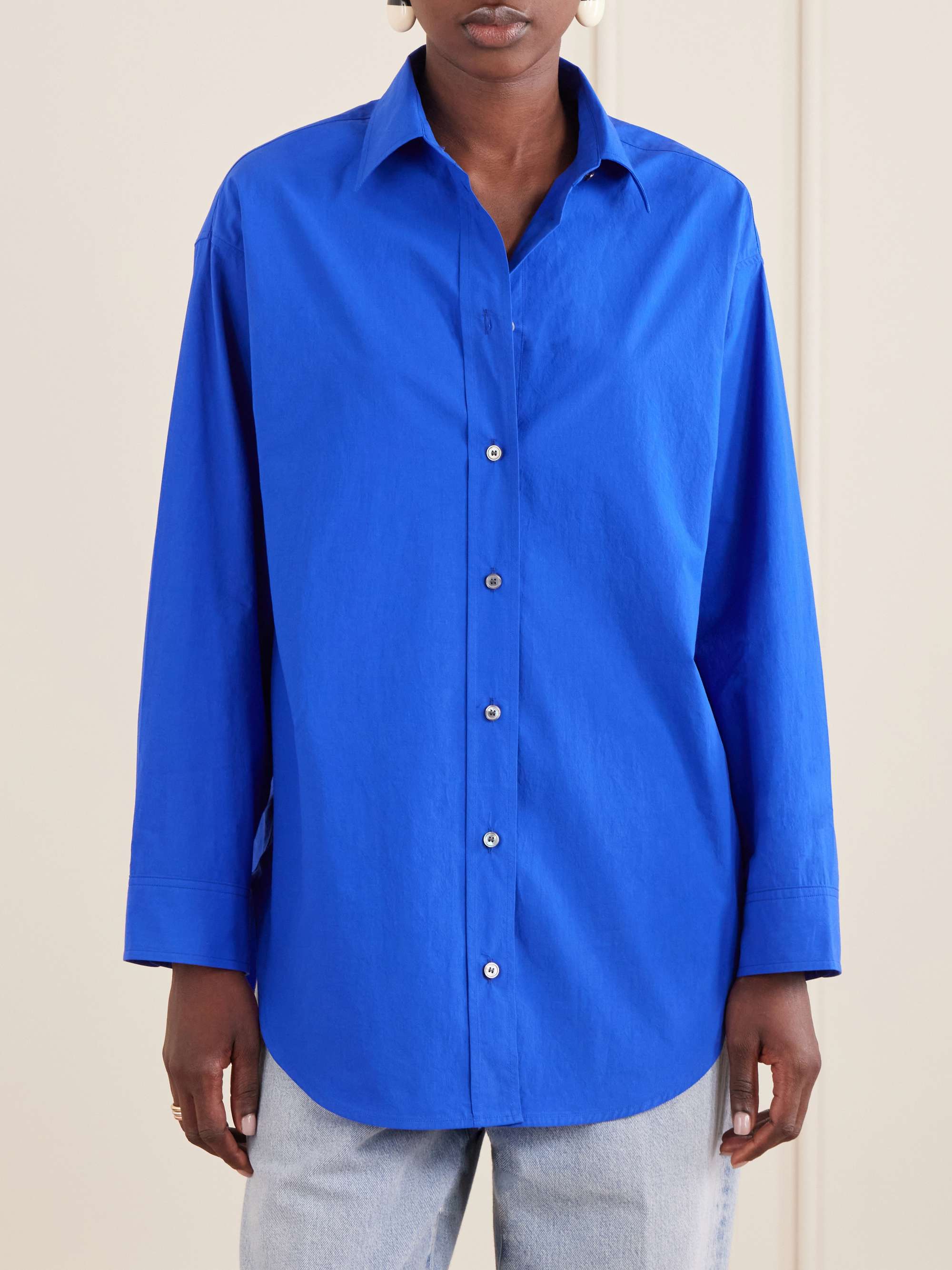 Sona Cotton-Blend Shirt