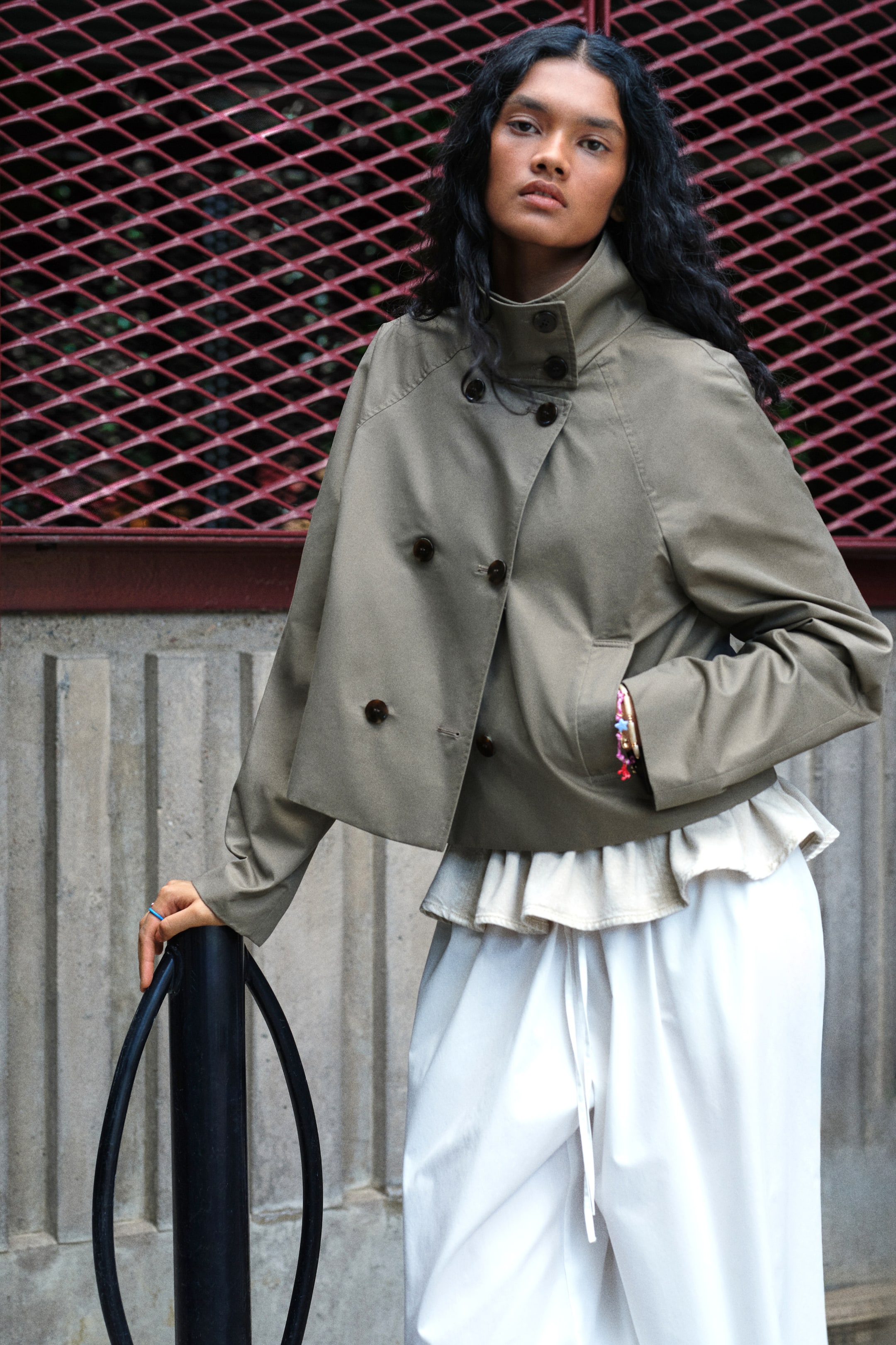 Short Trench Coat
