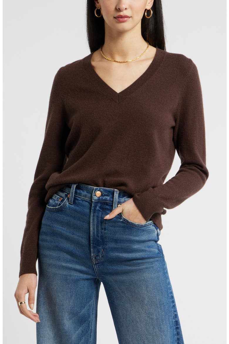 V-Neck Cashmere Sweater