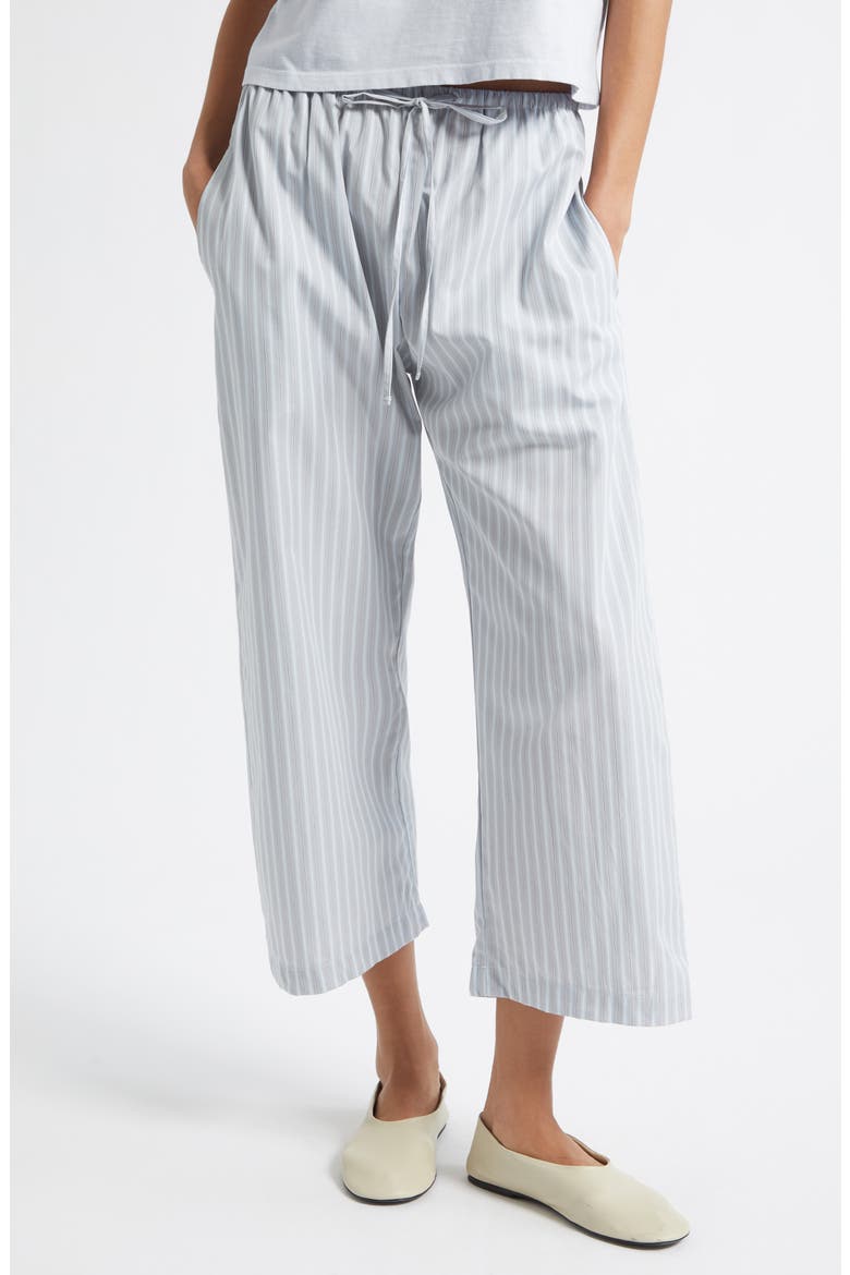 Yoshi Stripe Cotton Blend Drawstring Pants