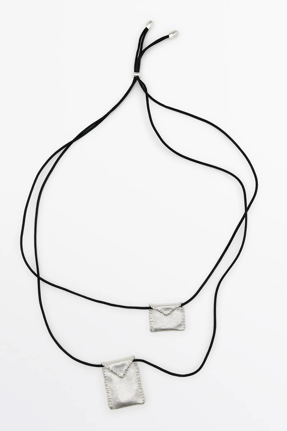 Massimo Dutti, Envelope Cord Necklace