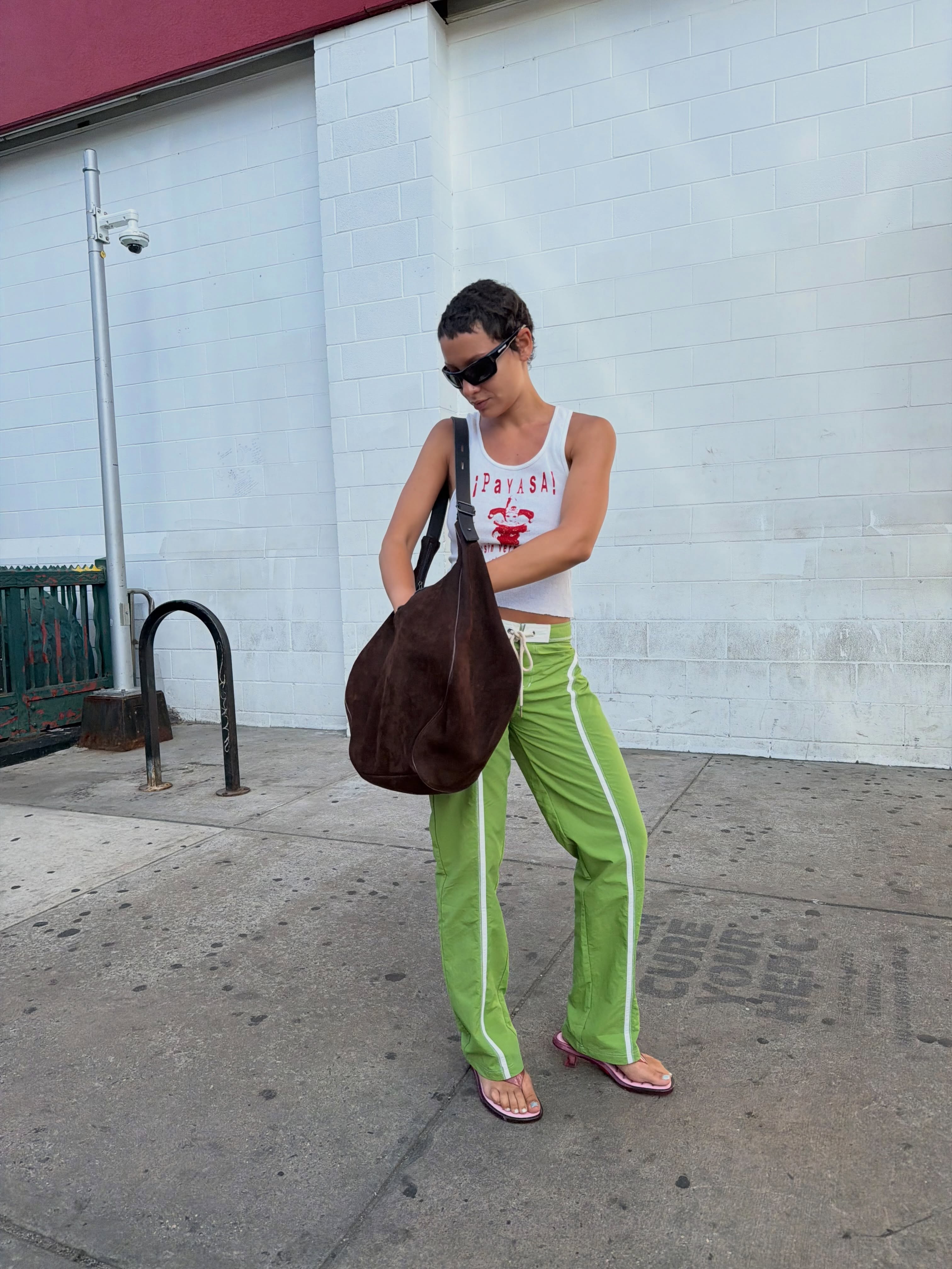 An image of a woman wearing boardwalk pant trend summer 2026