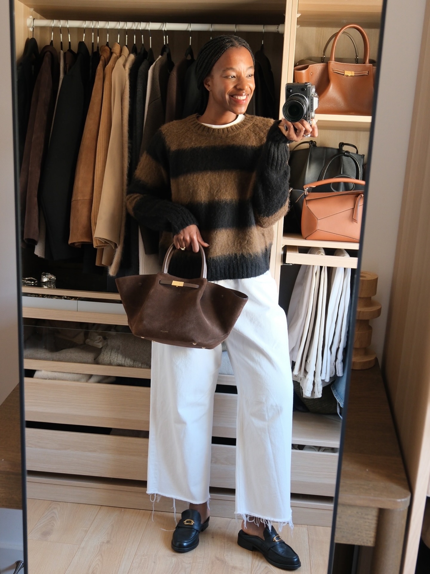 Autumn trends with jeans