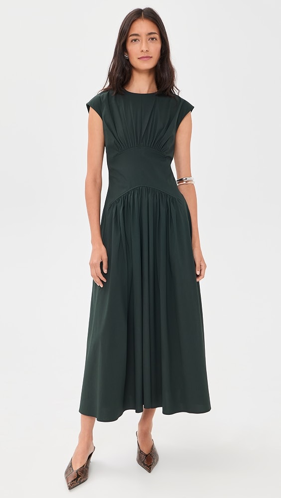 Nyssa Dress - Dark Green