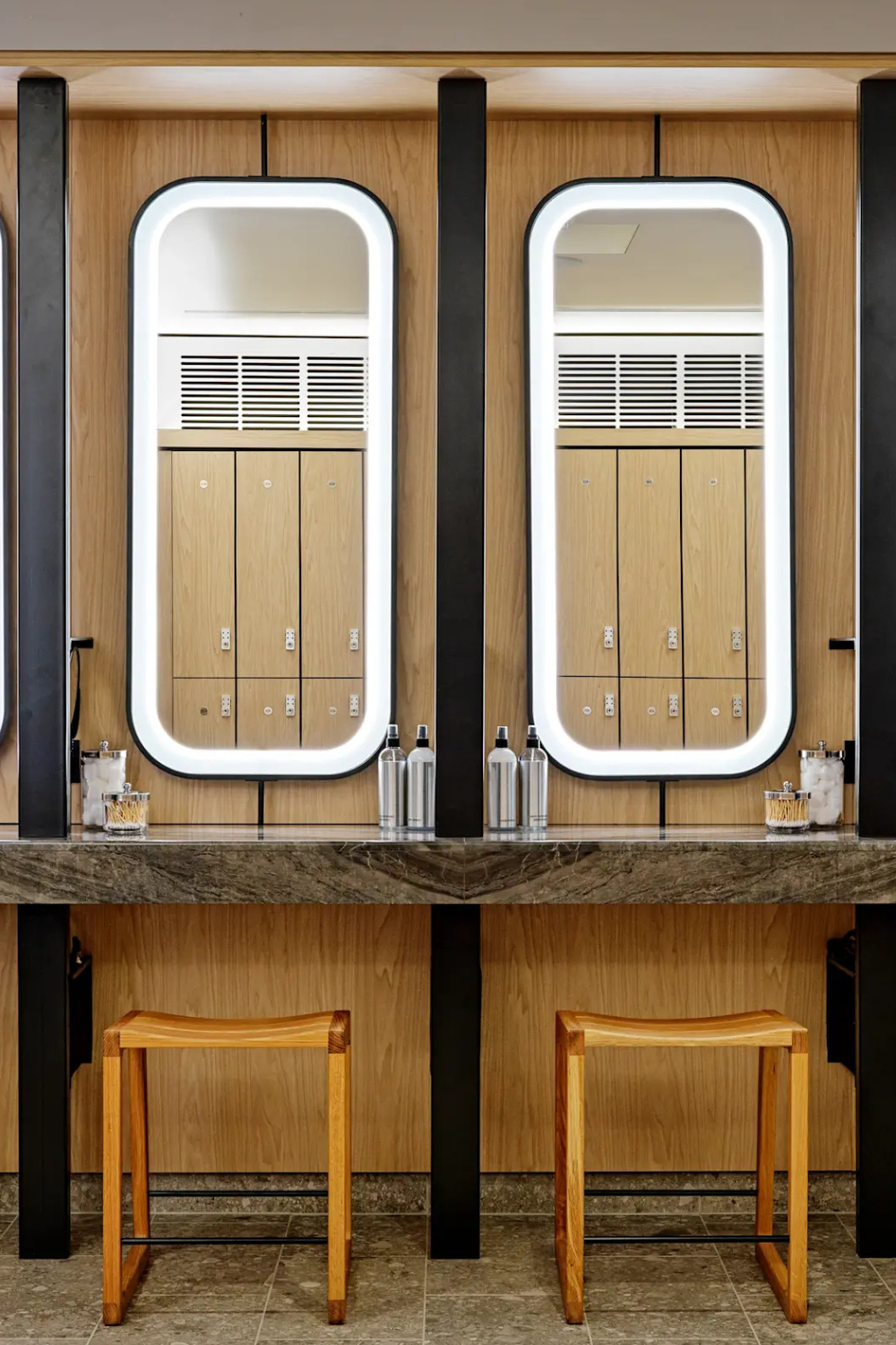 Equinox changing room