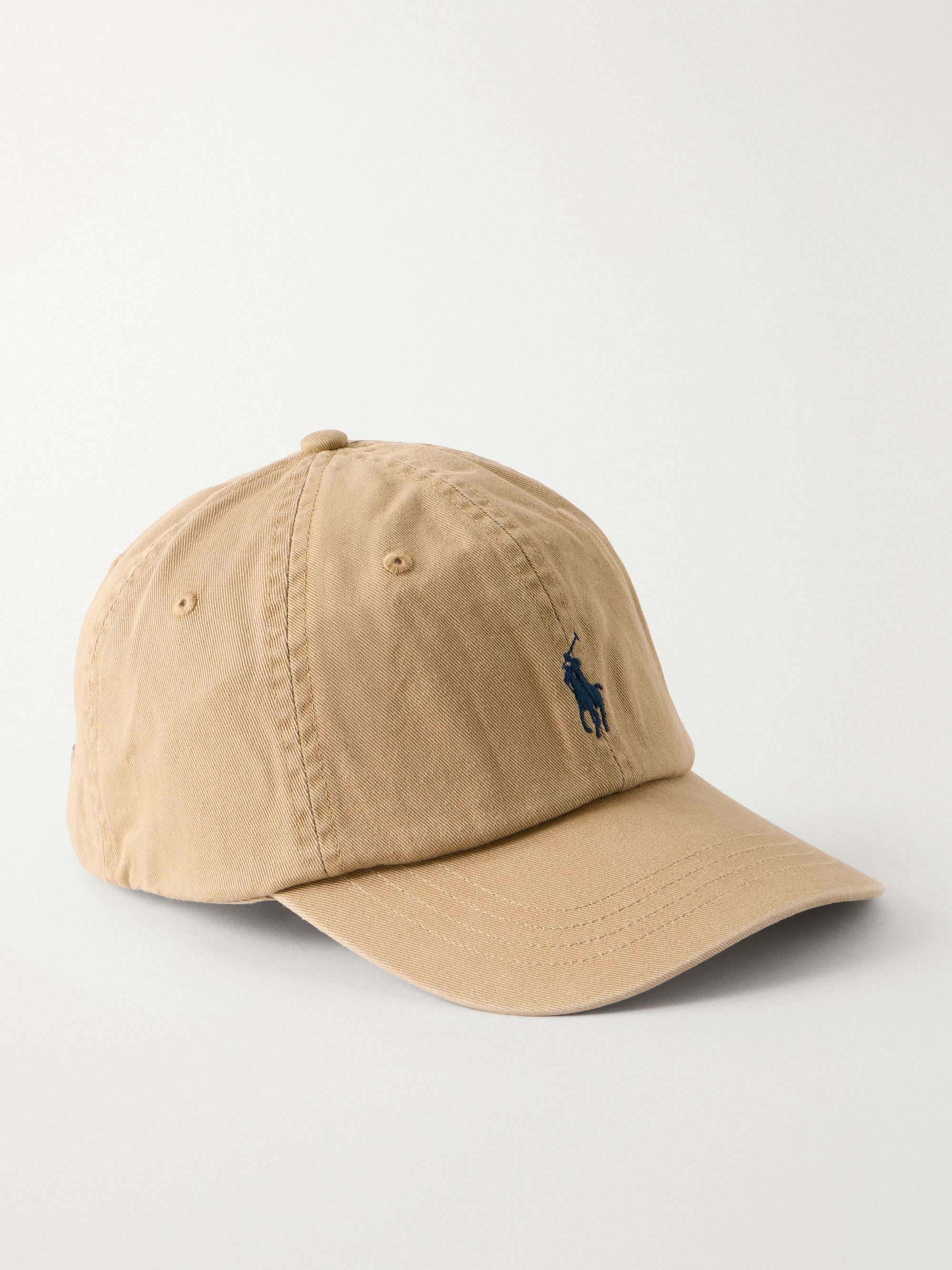 Embroidered Cotton Twill Cap