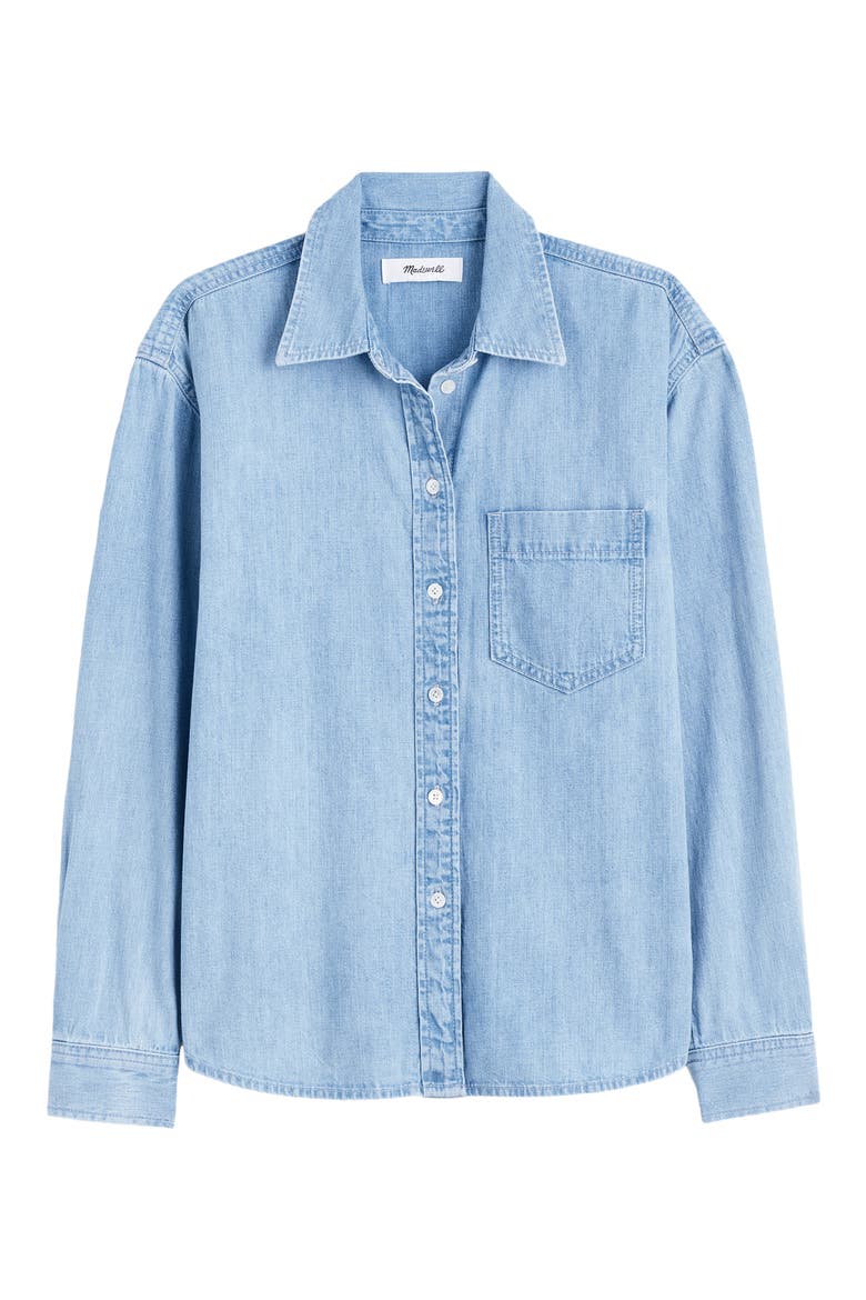 The Easy Denim Button-Up Shirt