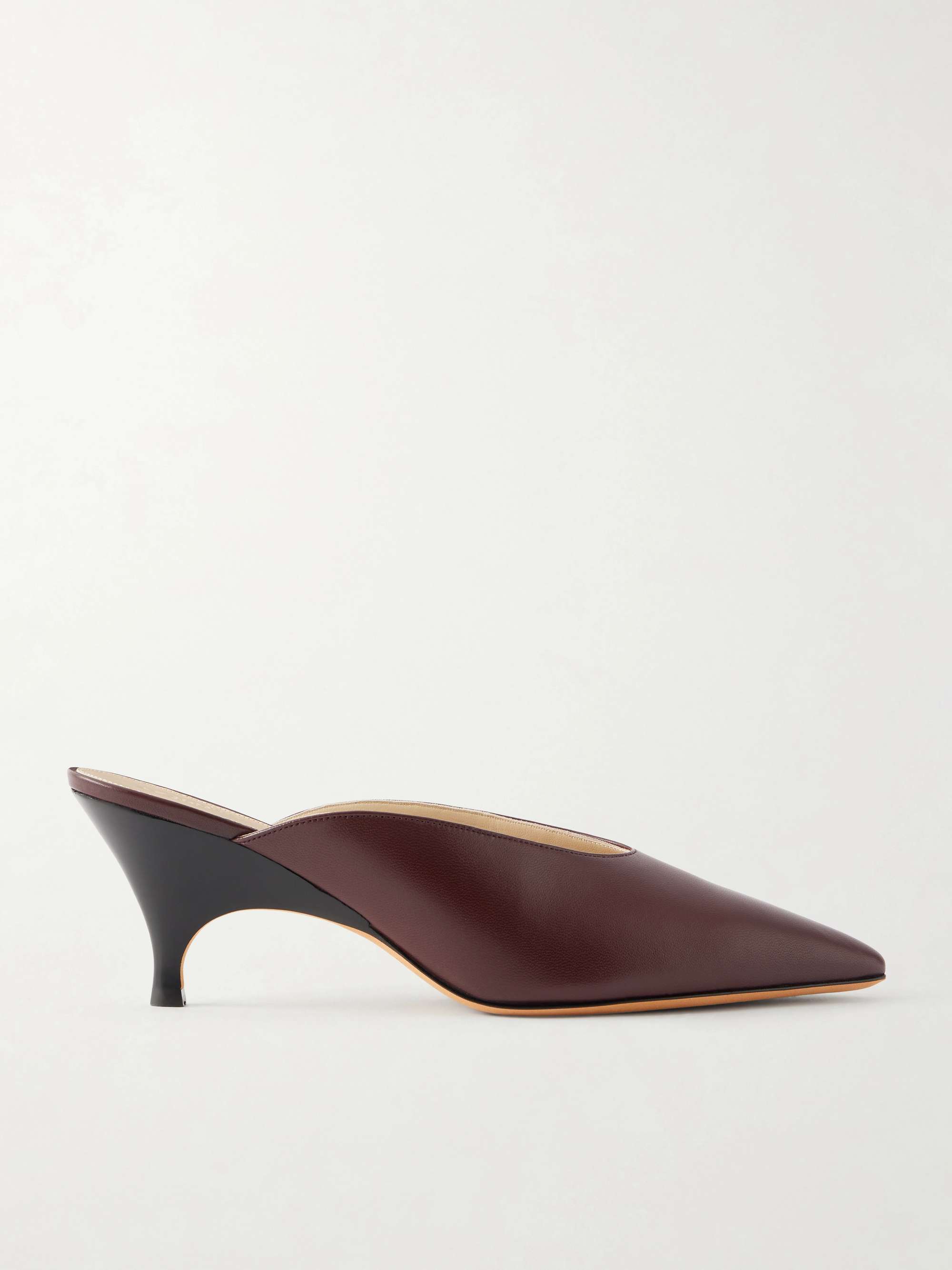Petra 65 Leather Mules