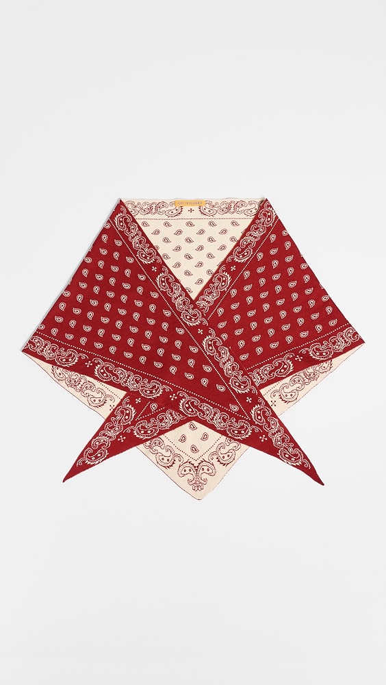 The Wild Rag Triangle Scarf - Brush/burnt Sienna