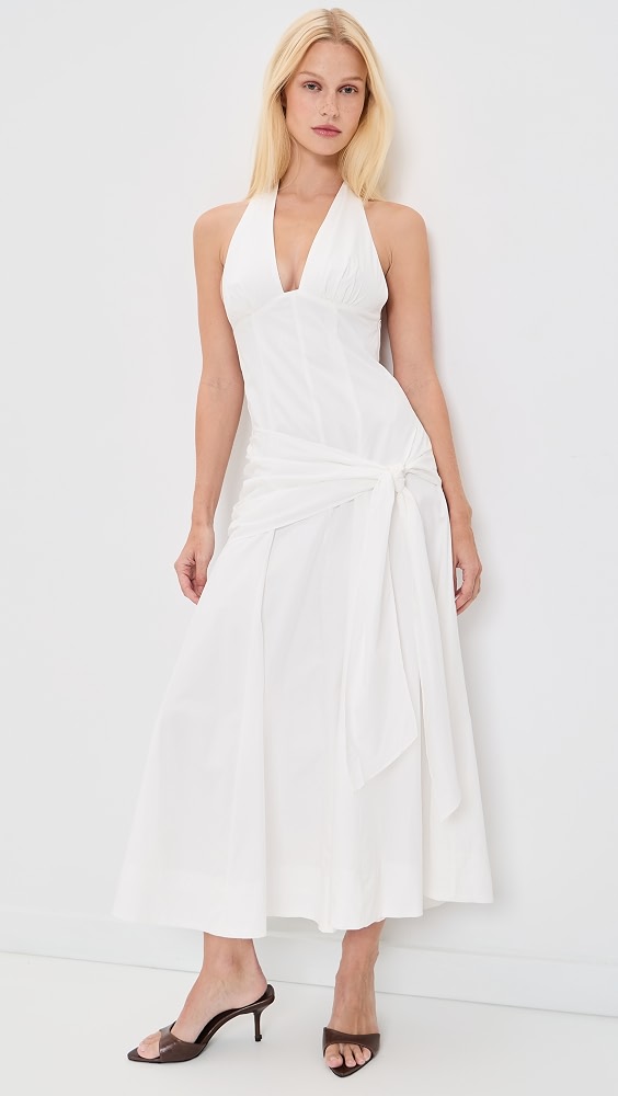 C&aacute;diz Dress - White