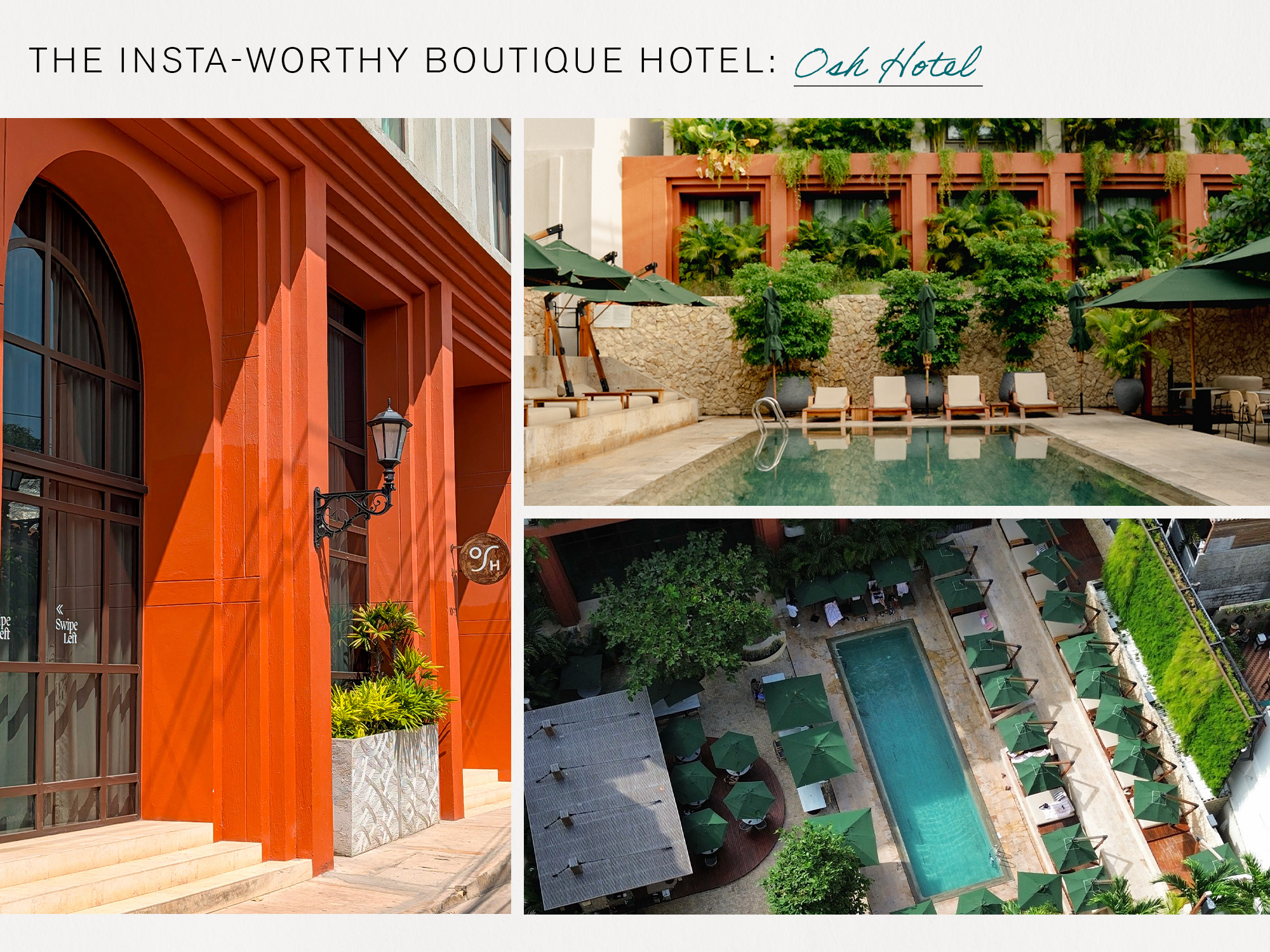 OSH Hotel in Cartagena, Colombia.