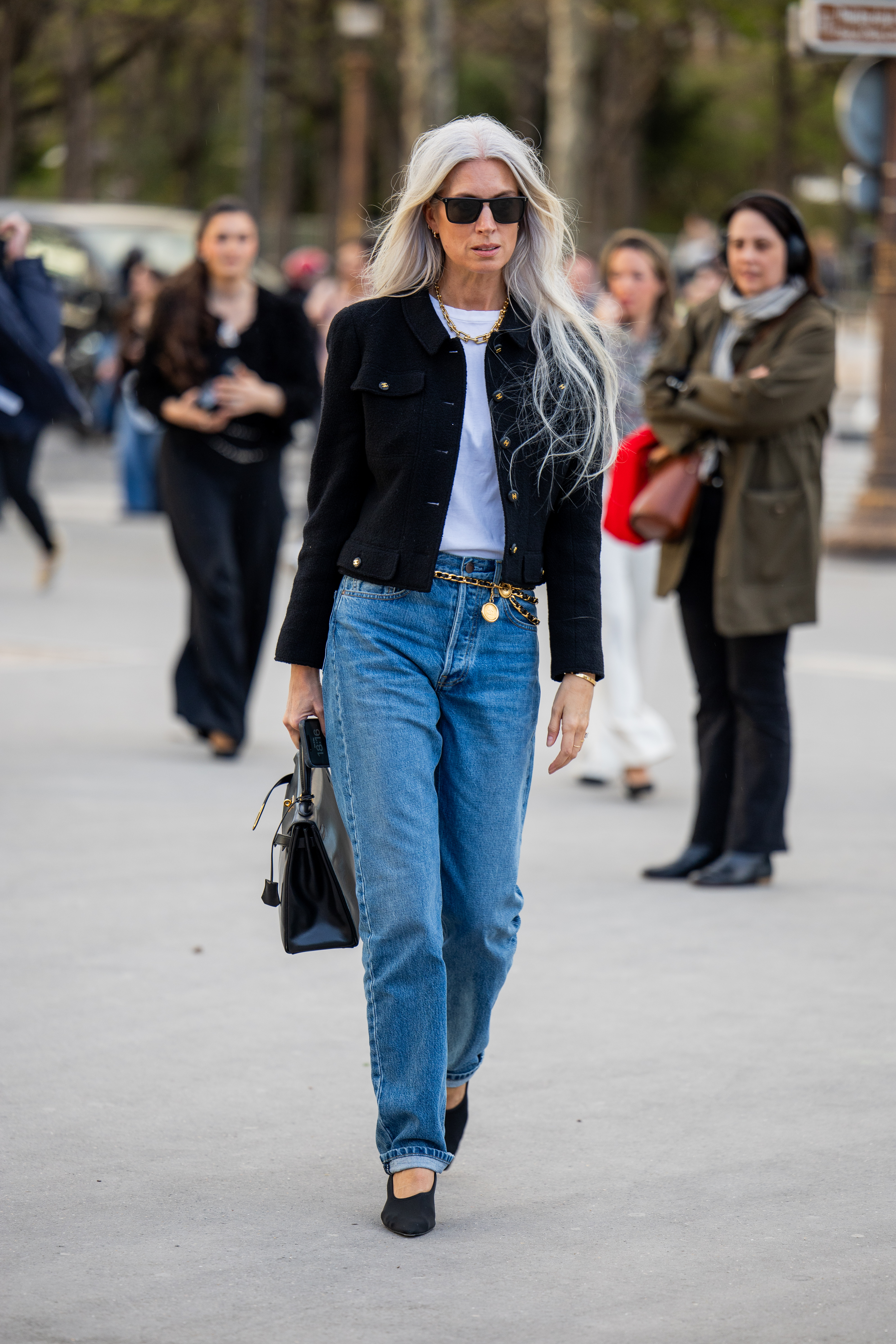 Denim outfit