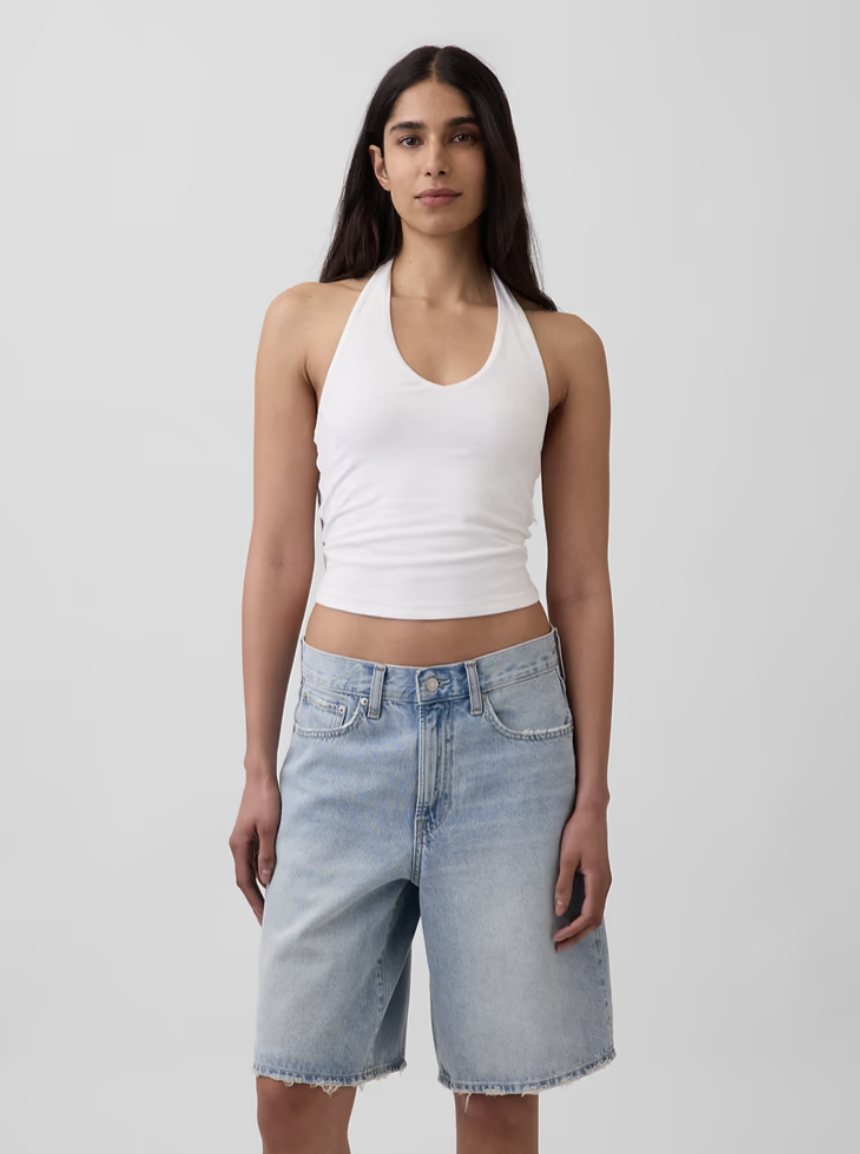 Gap, Closeknit Halter Crop Top