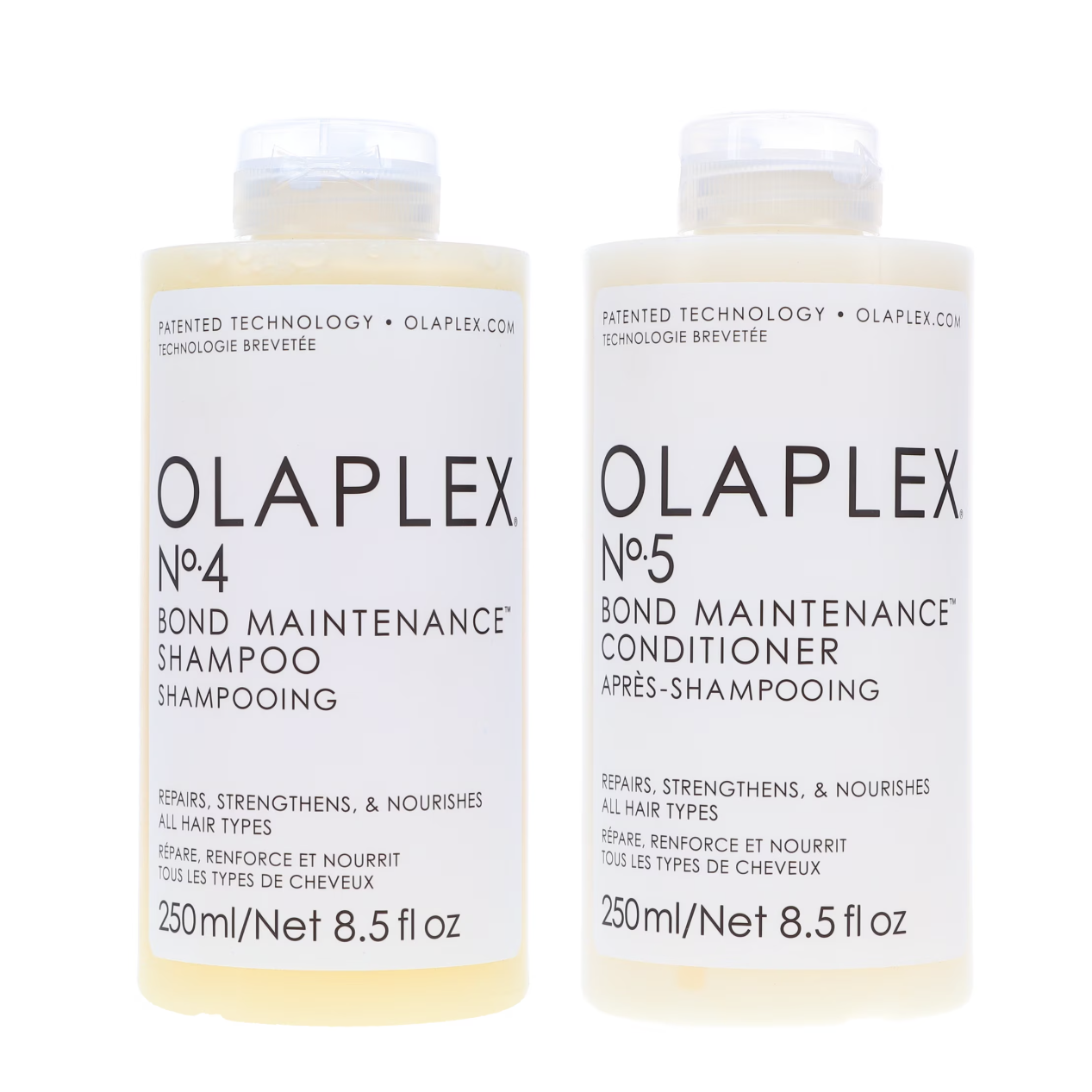 Olaplex Bond Maintenance No. 4 Shampoo & No. 5 Conditioner, 8.5 Oz Combo Pack