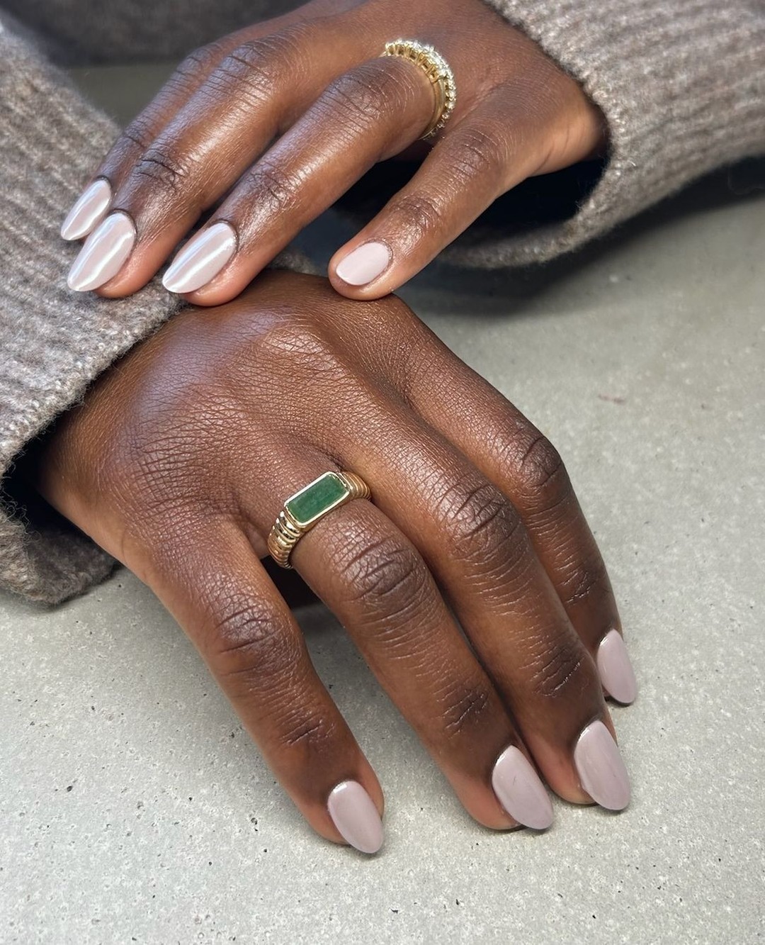 Photo of pearl nails