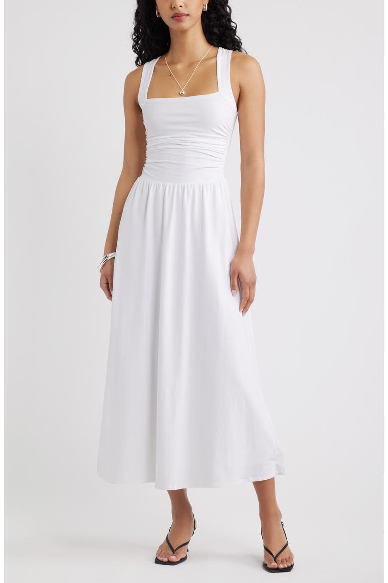 Square Neck Maxi Dress