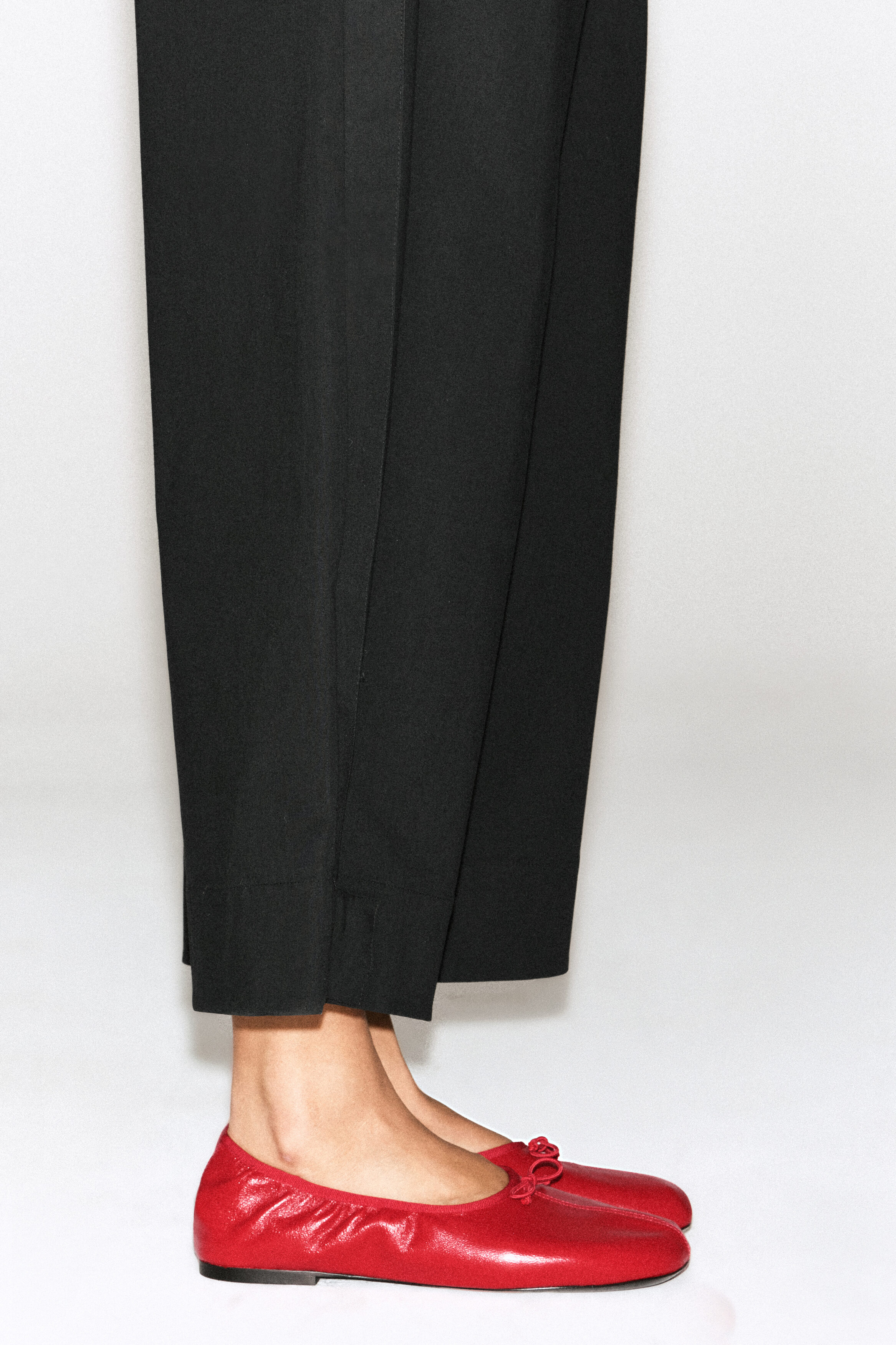 Leather Ballet Flats