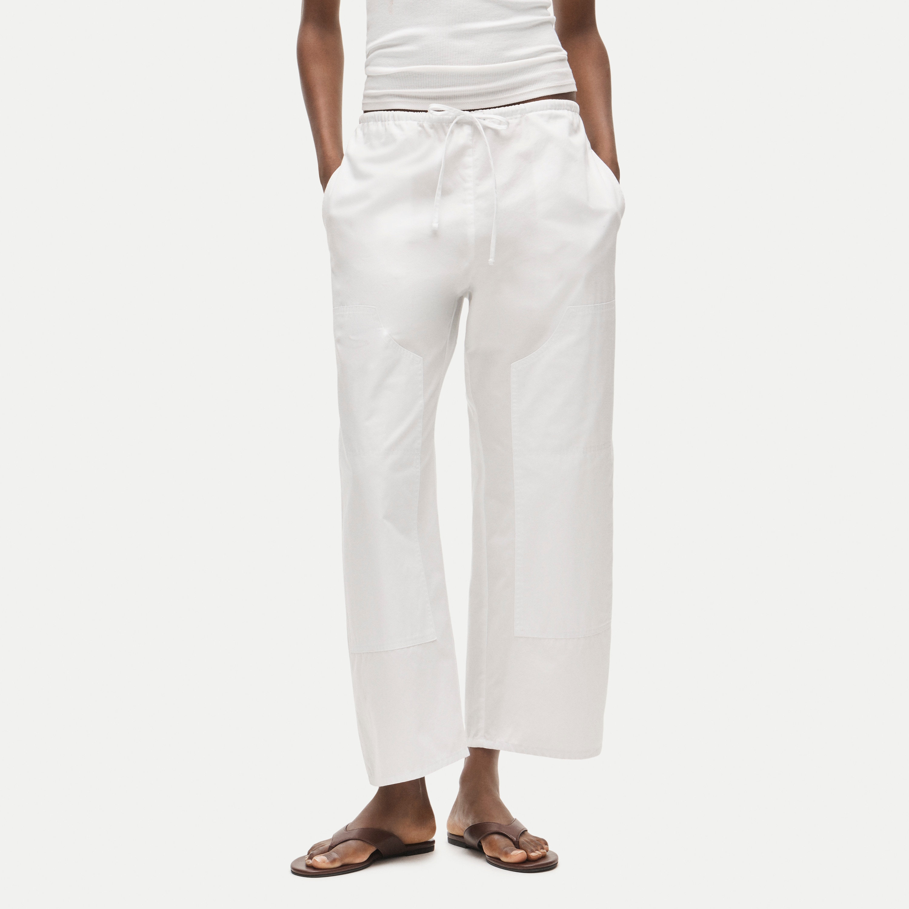 Luna Pant in Cotton Poplin