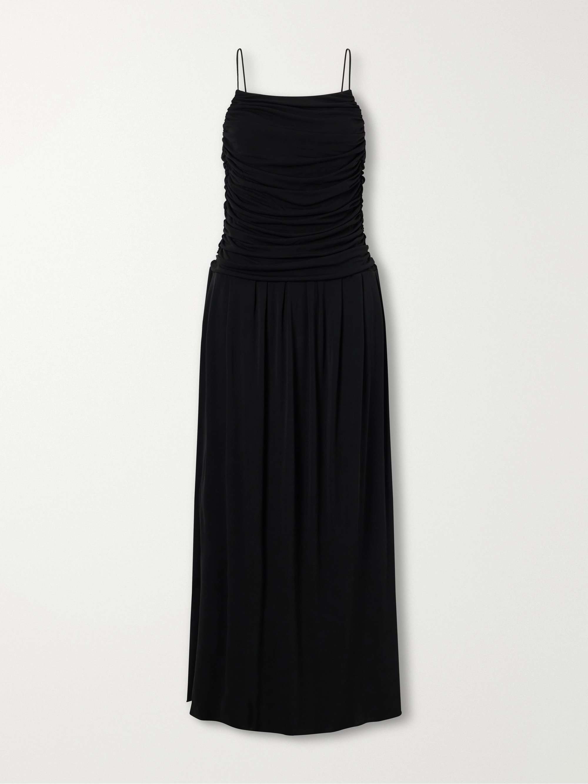 Reese Gathered Jersey Midi Dress