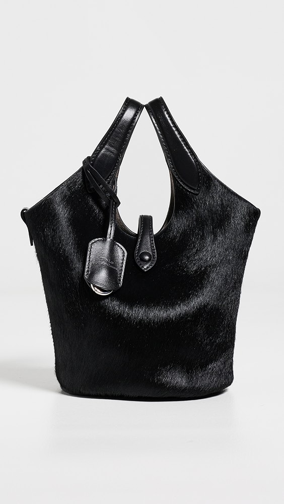 Haircalf Crossbody Bag - Black