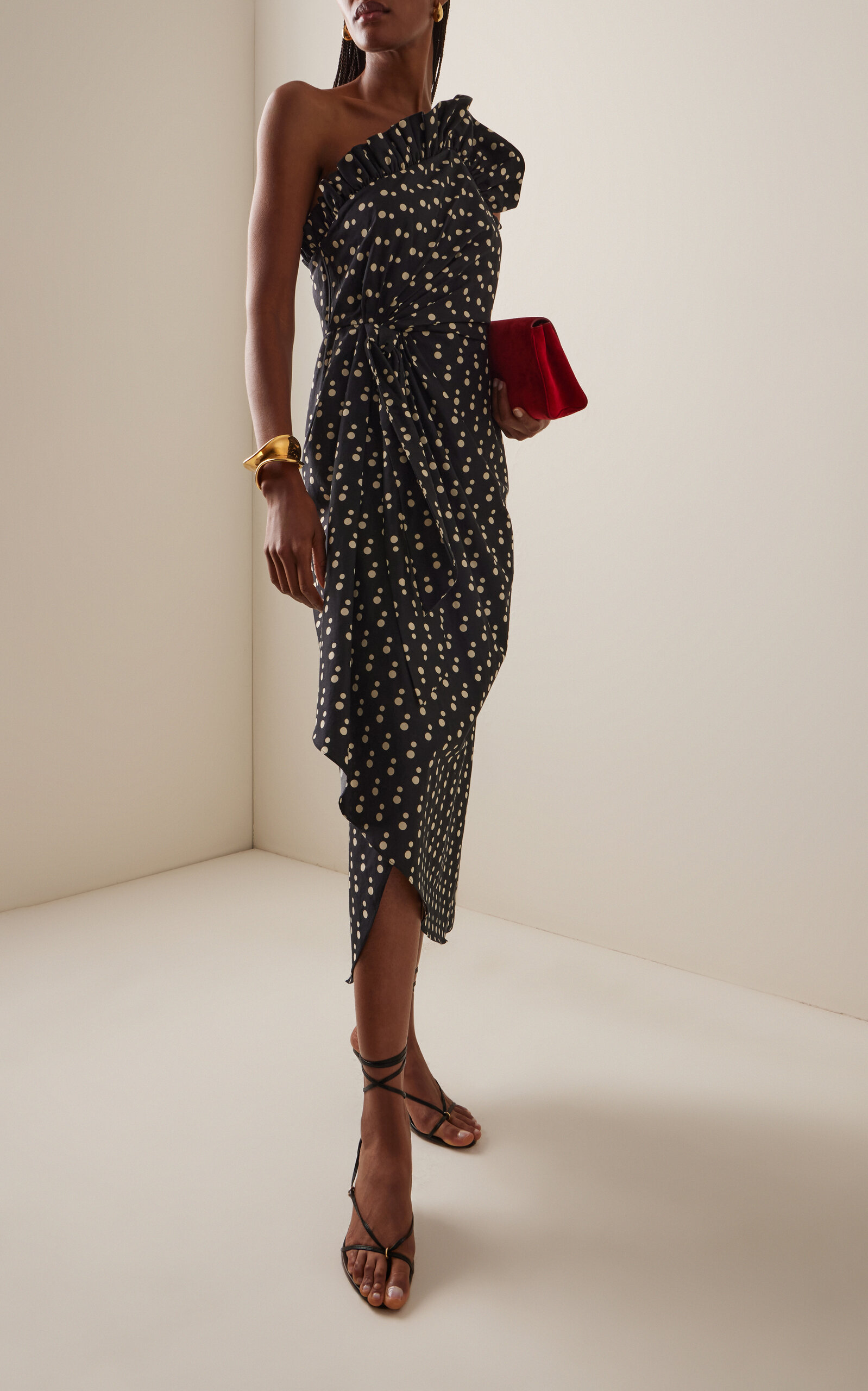 Charlotte Polka Dot Dress