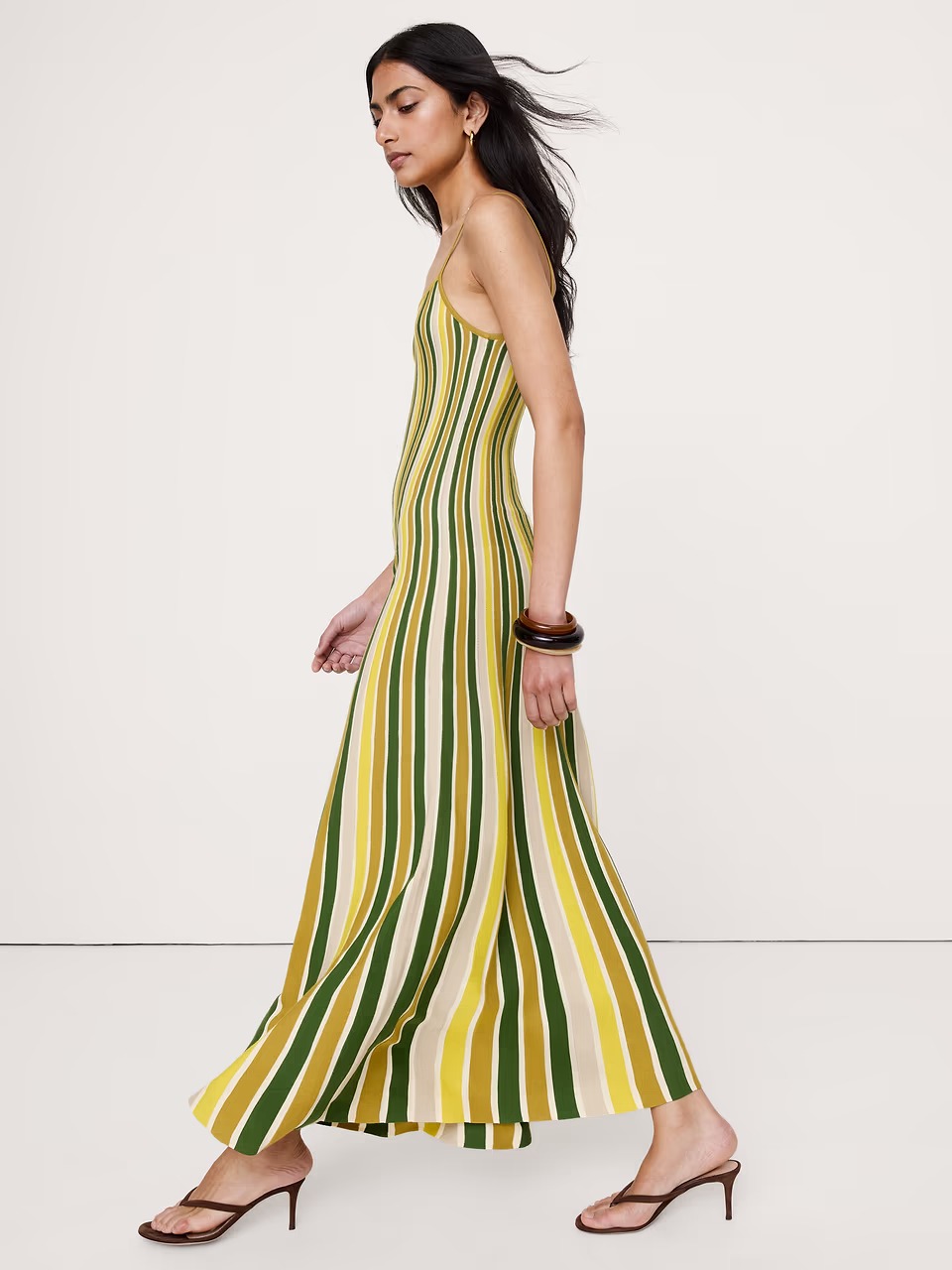 Banana Republic, Sculpted Stripe Maxi Dress