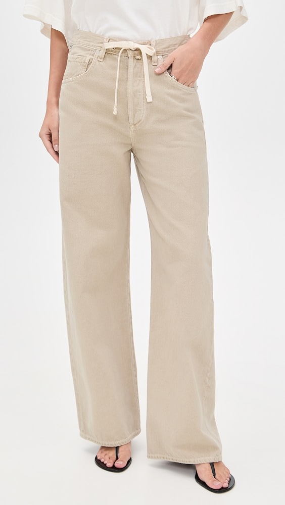 Brynn Drawstring Trousers - Burnished Quartz