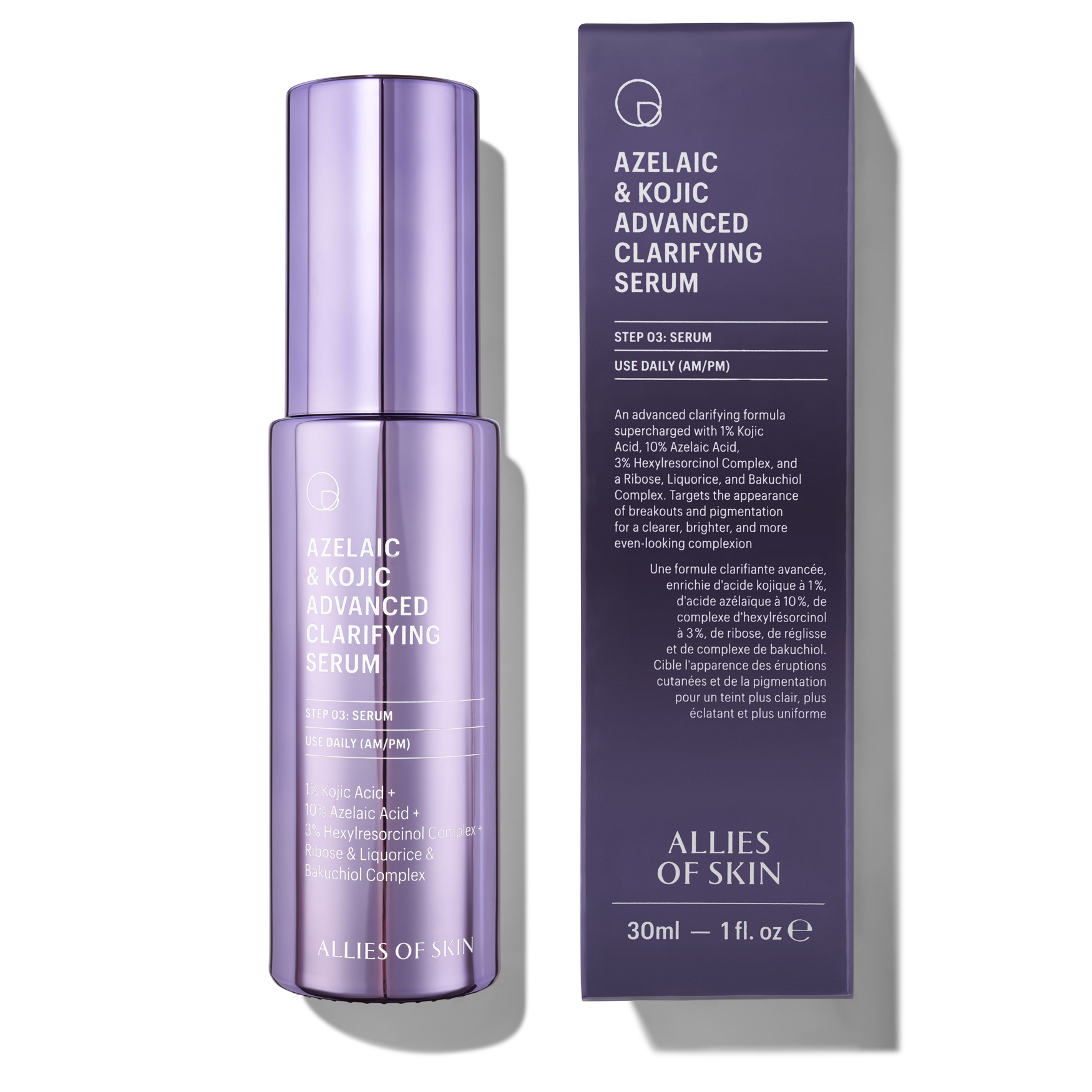 Allies of Skin Azelaic & Kojic Advanced Clarifying Serum 30ml