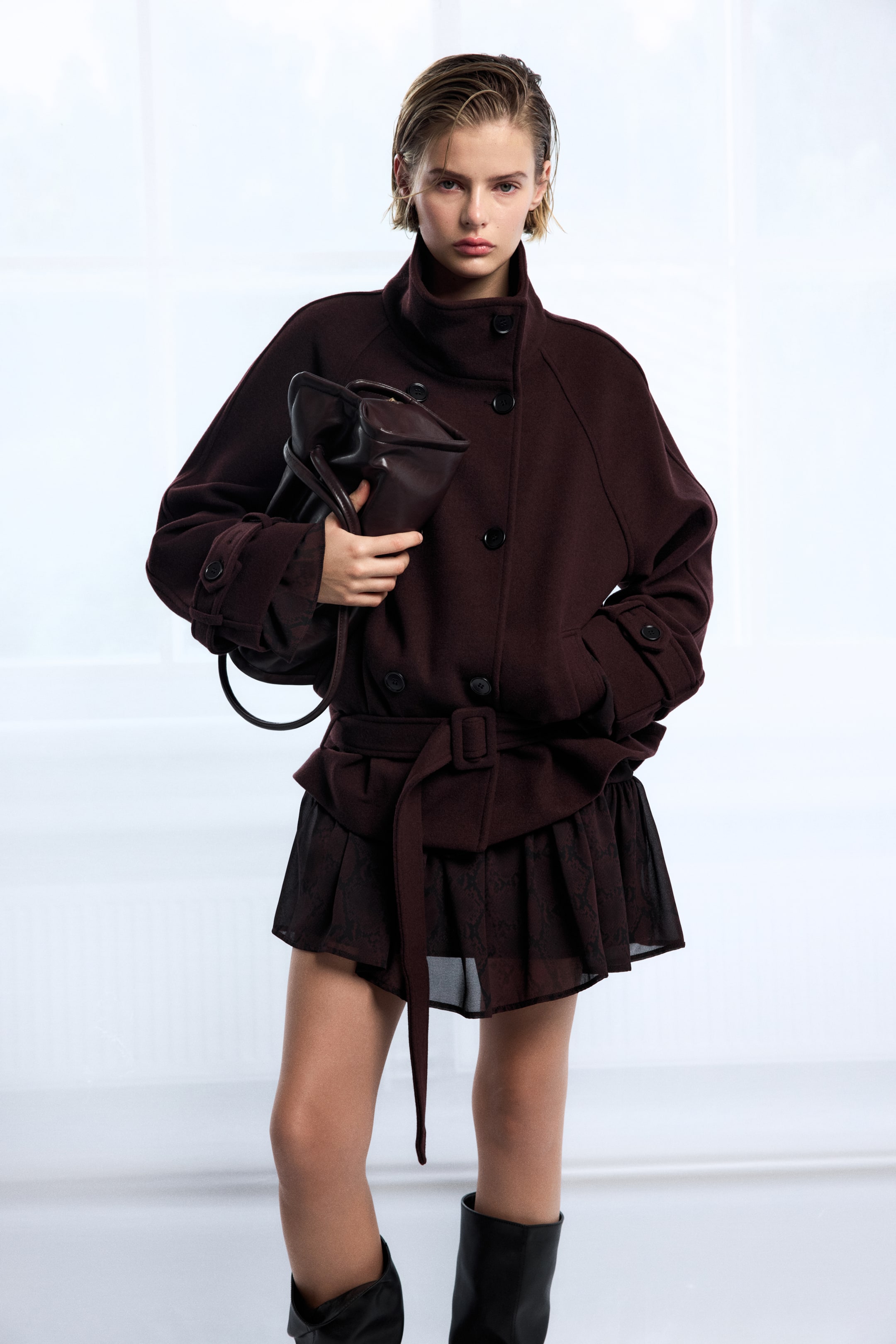 Oversized Felted Jacket