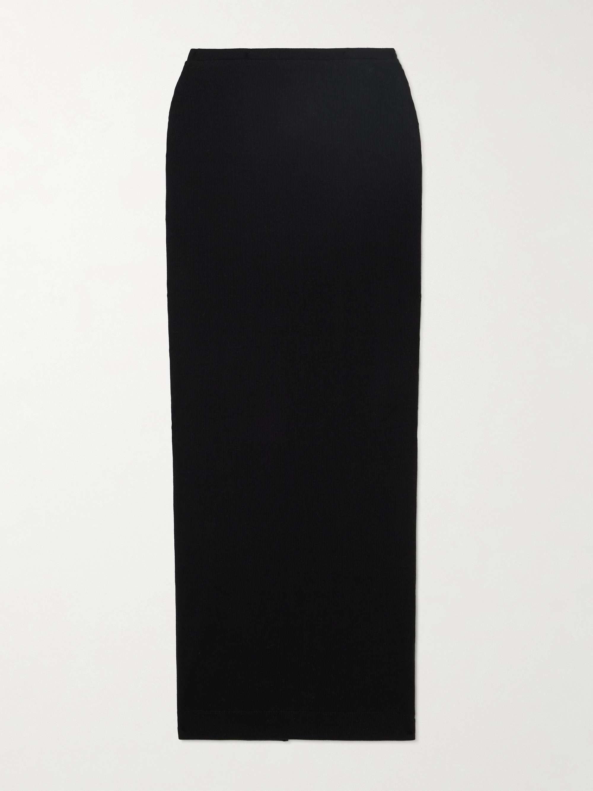 Emma Ribbed Stretch-Jersey Maxi Skirt
