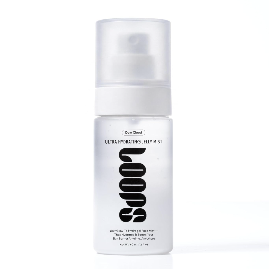 Loops Dew Cloud - Ultra Hydrating Korean Jelly Mist, 1.7 Fl Oz