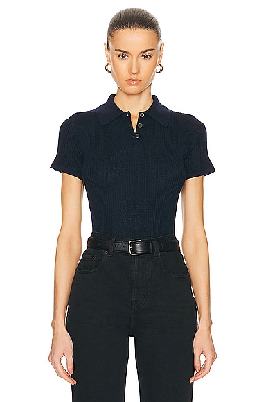Shrunken Polo Top
