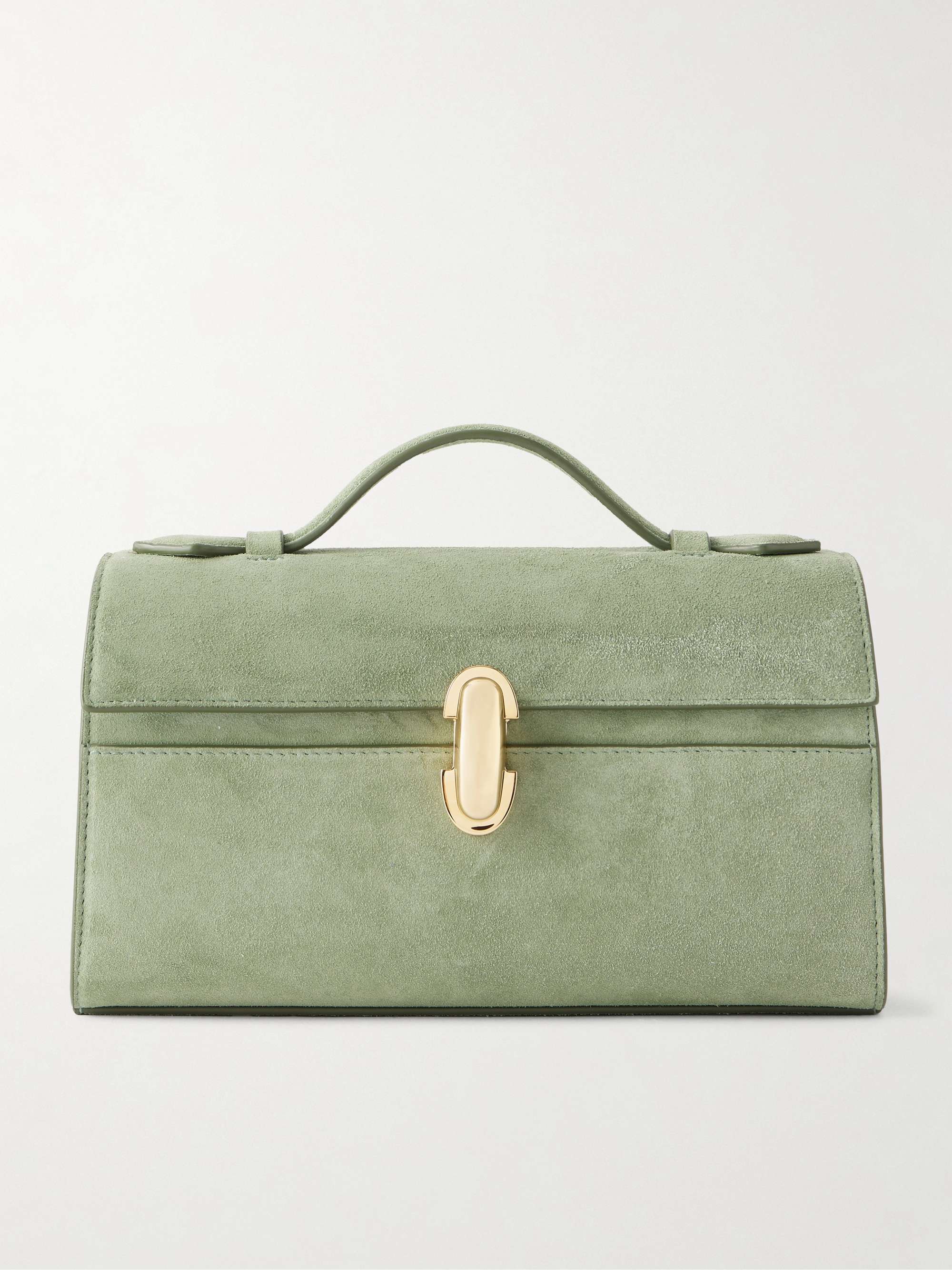 Symmetry Pochette Suede Tote