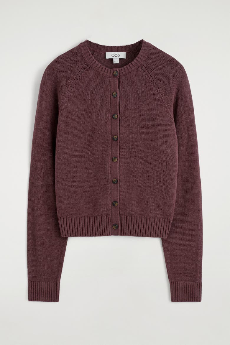 Knitted Linen Cardigan