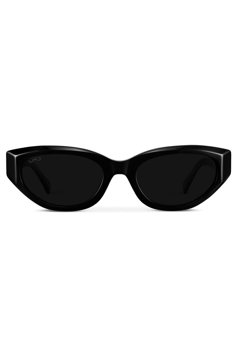 Loretta - 53mm Modern Cat-Eye Sunglasses