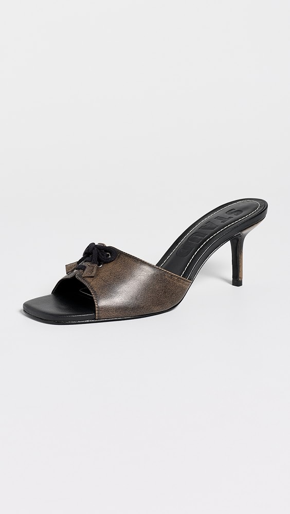 Blake Mules - Black Distressed