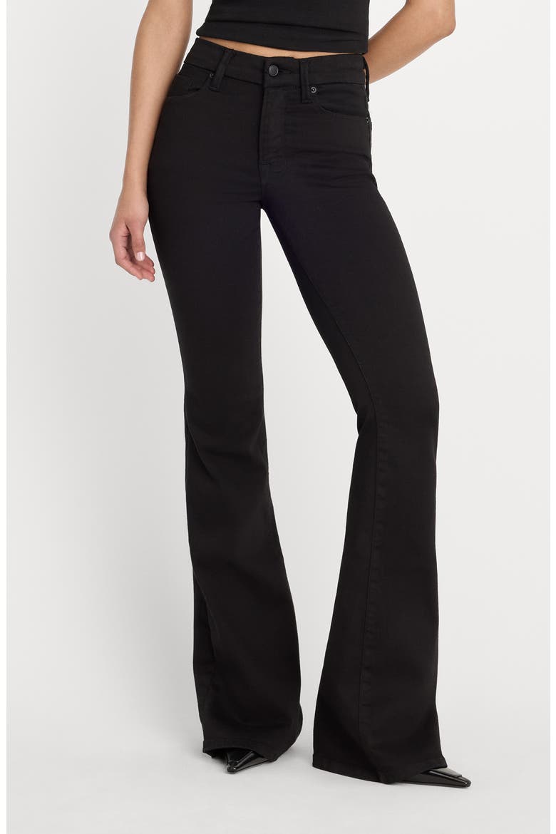 Good Leg Mid Rise Flare Jeans