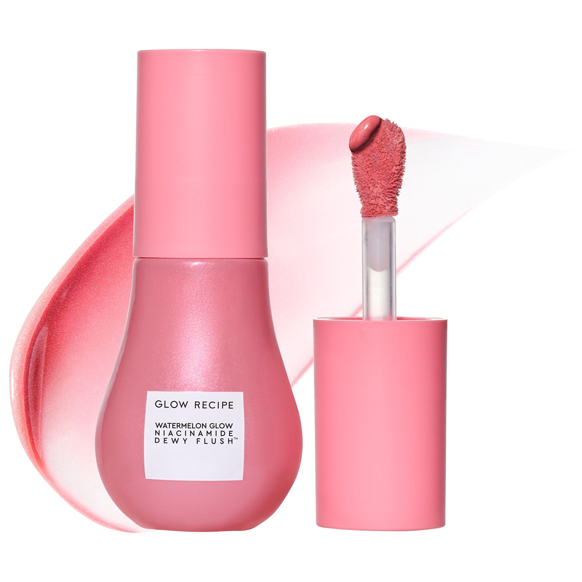 Watermelon Glow Niacinamide Dewy Flush - Brightening Serum Blush - Berry Flush