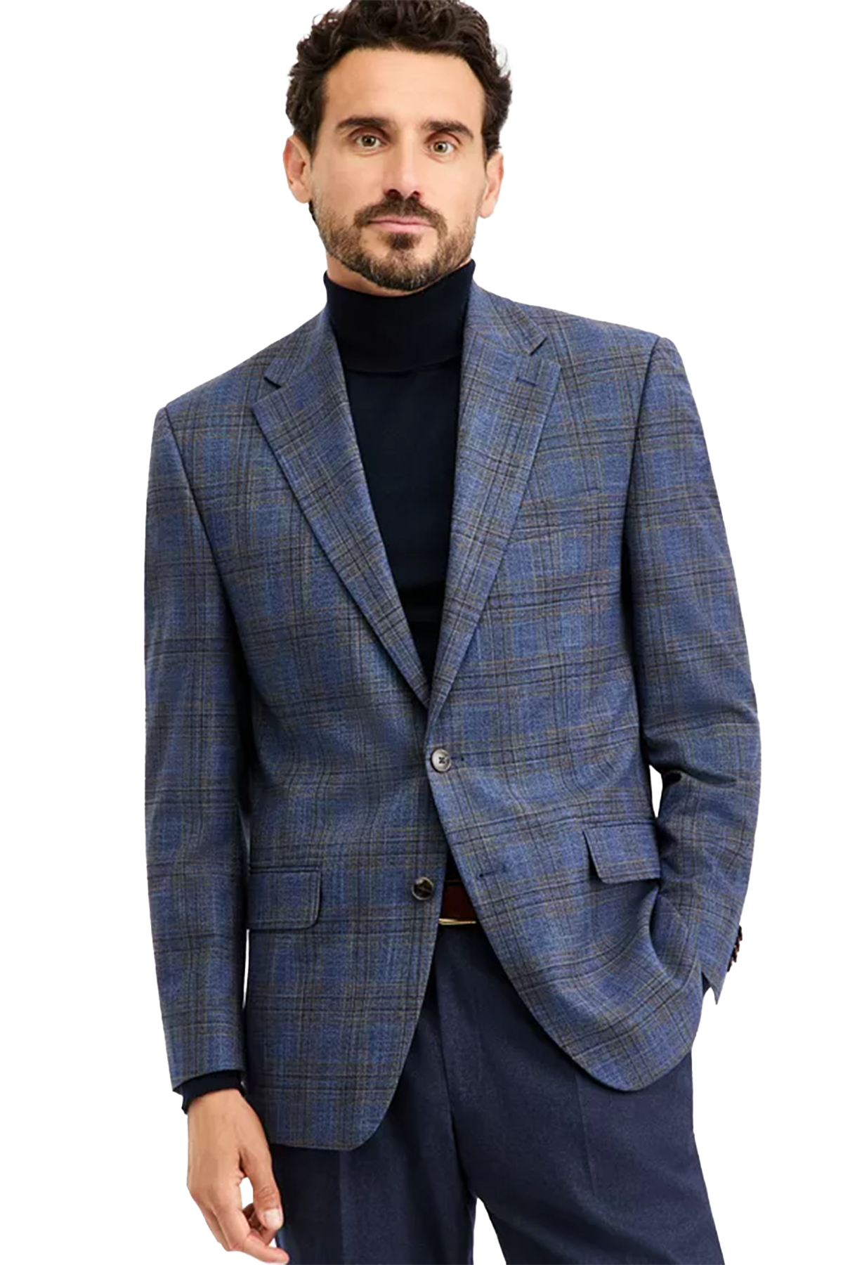 Michael Kors, Men's Classic-Fit Plaid Sport Coat